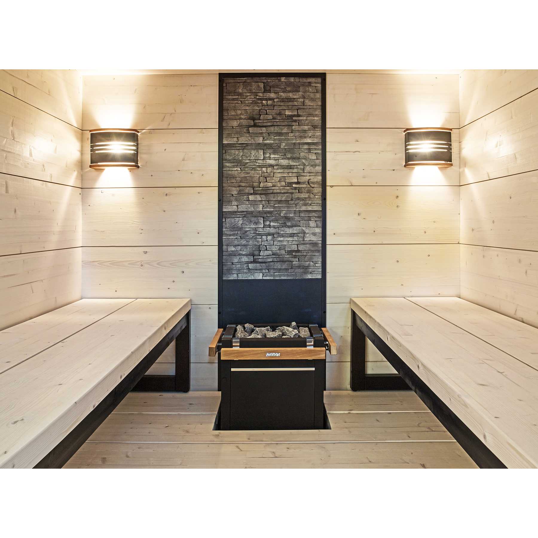 Harvia Virta HL90E Floor-Mount 9kW Electric Sauna Heater - 02