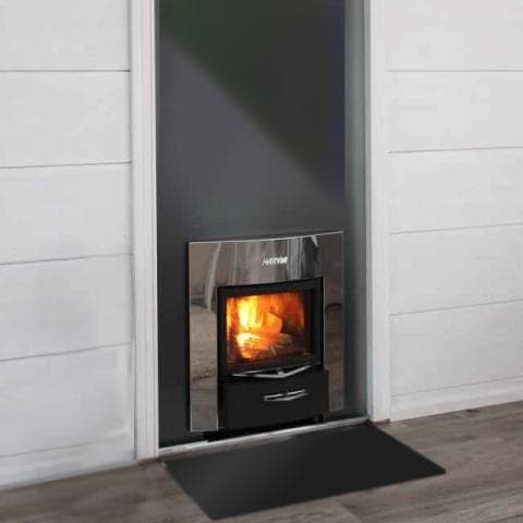 Harvia WK200SLUX Duo Series Floor-Mount 24.1kW Wood Sauna Stove - 02