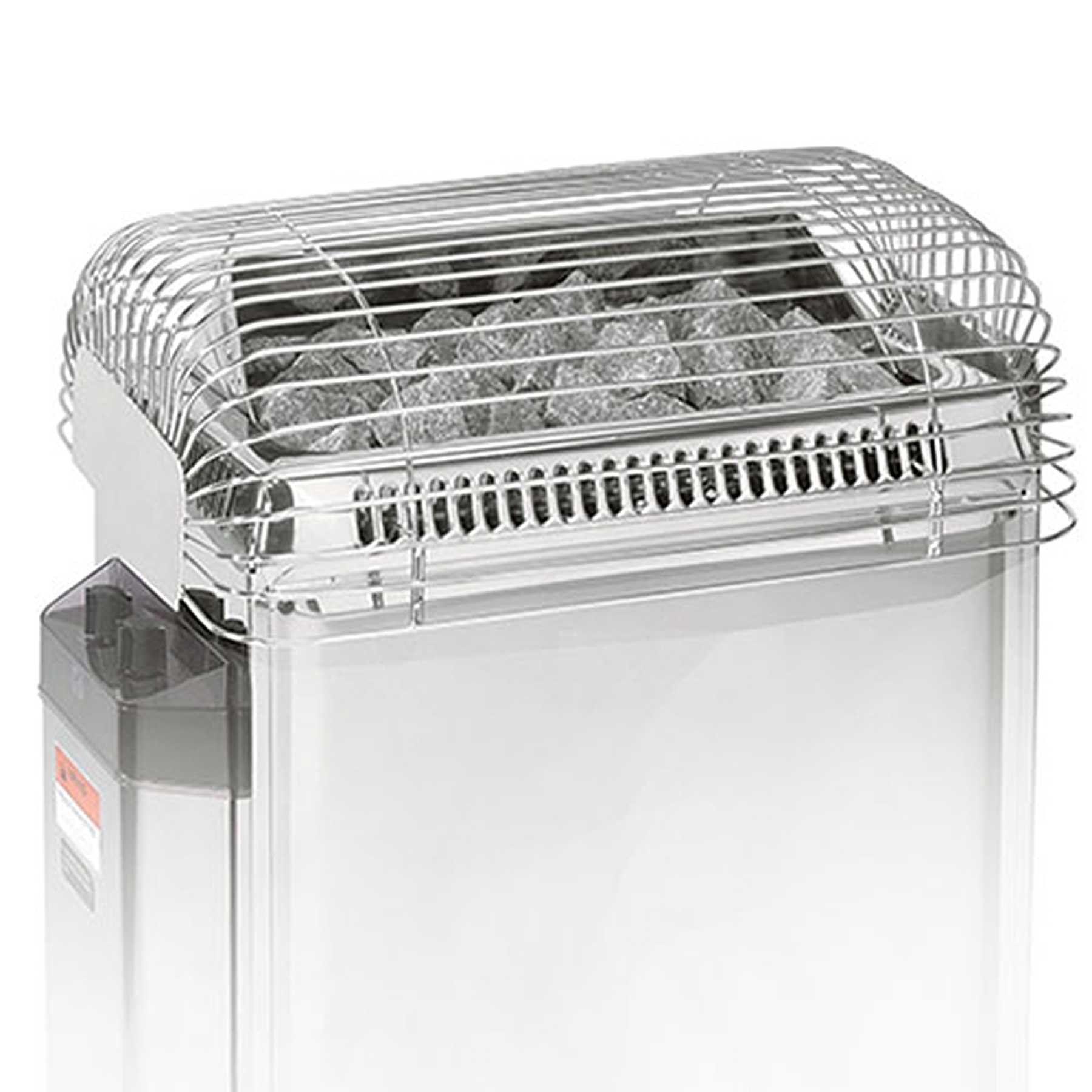 Harvia TopClass KV80 Wall-Mount Built-in Control 8kW Sauna Heater - 02