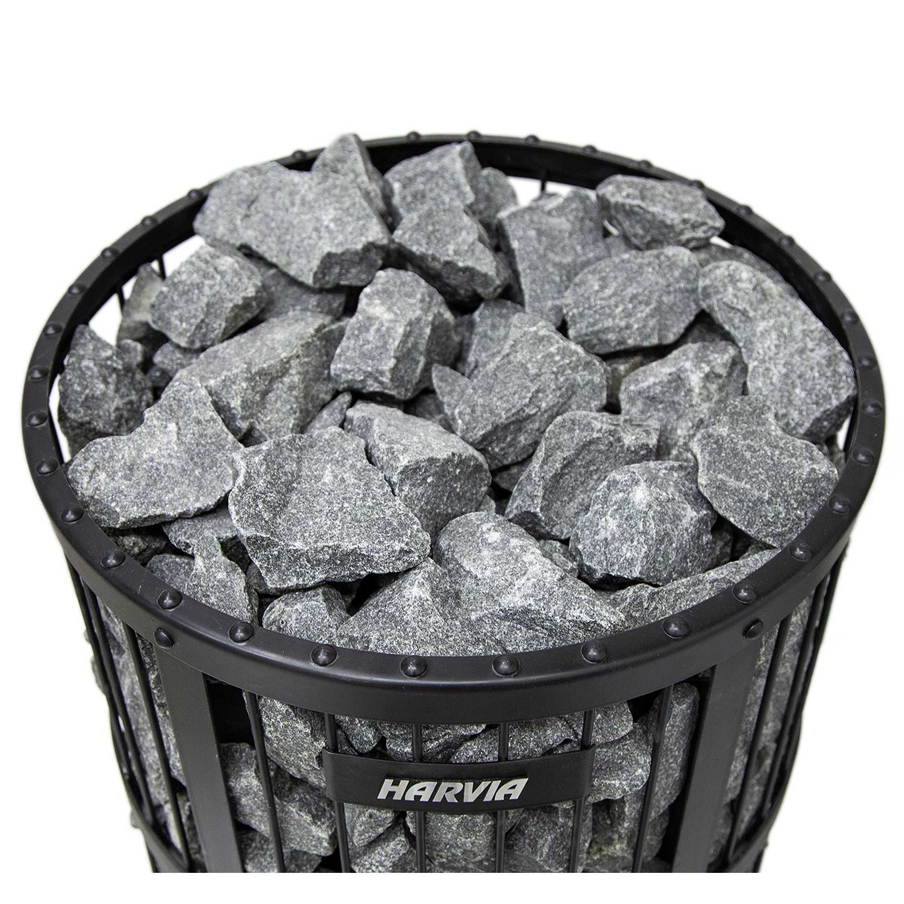 Harvia Legend 240GF Floor-Mount Black Steel 15.9kW Wood Sauna Stove - 02