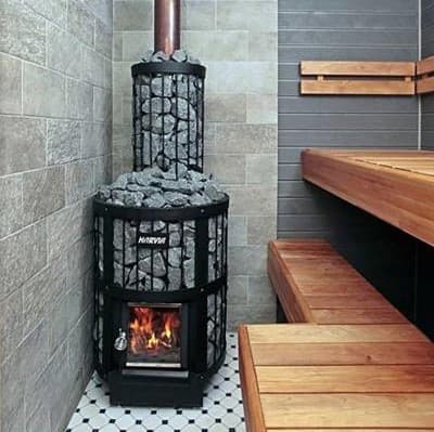 Harvia Legend 150 Floor Black Steel 16kW Wood-Burning Sauna Stove - 02