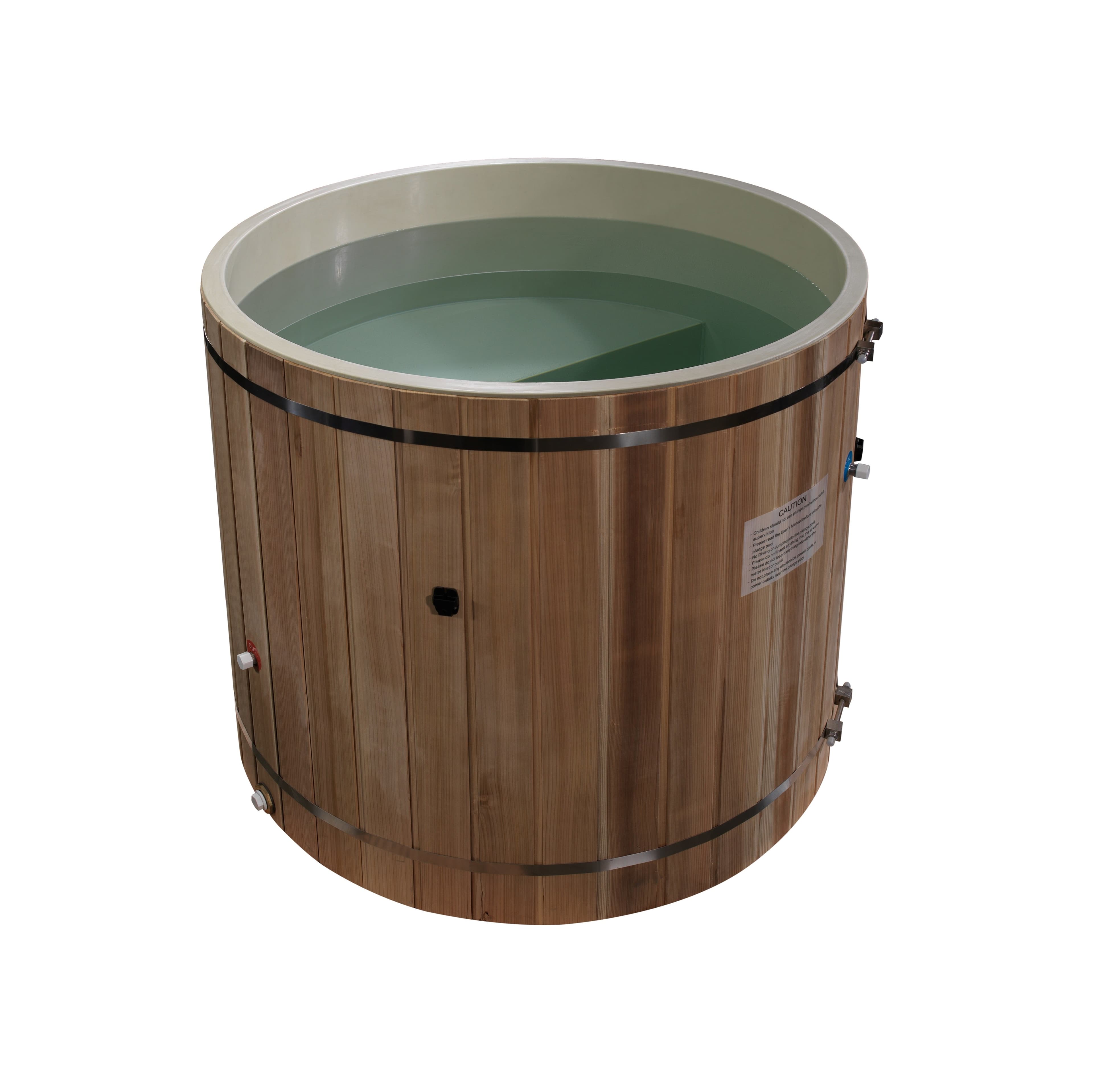 Dynamic Cold Therapy Pacific Cedar Barrel Cold Plunge Tub - photo 2 of 5