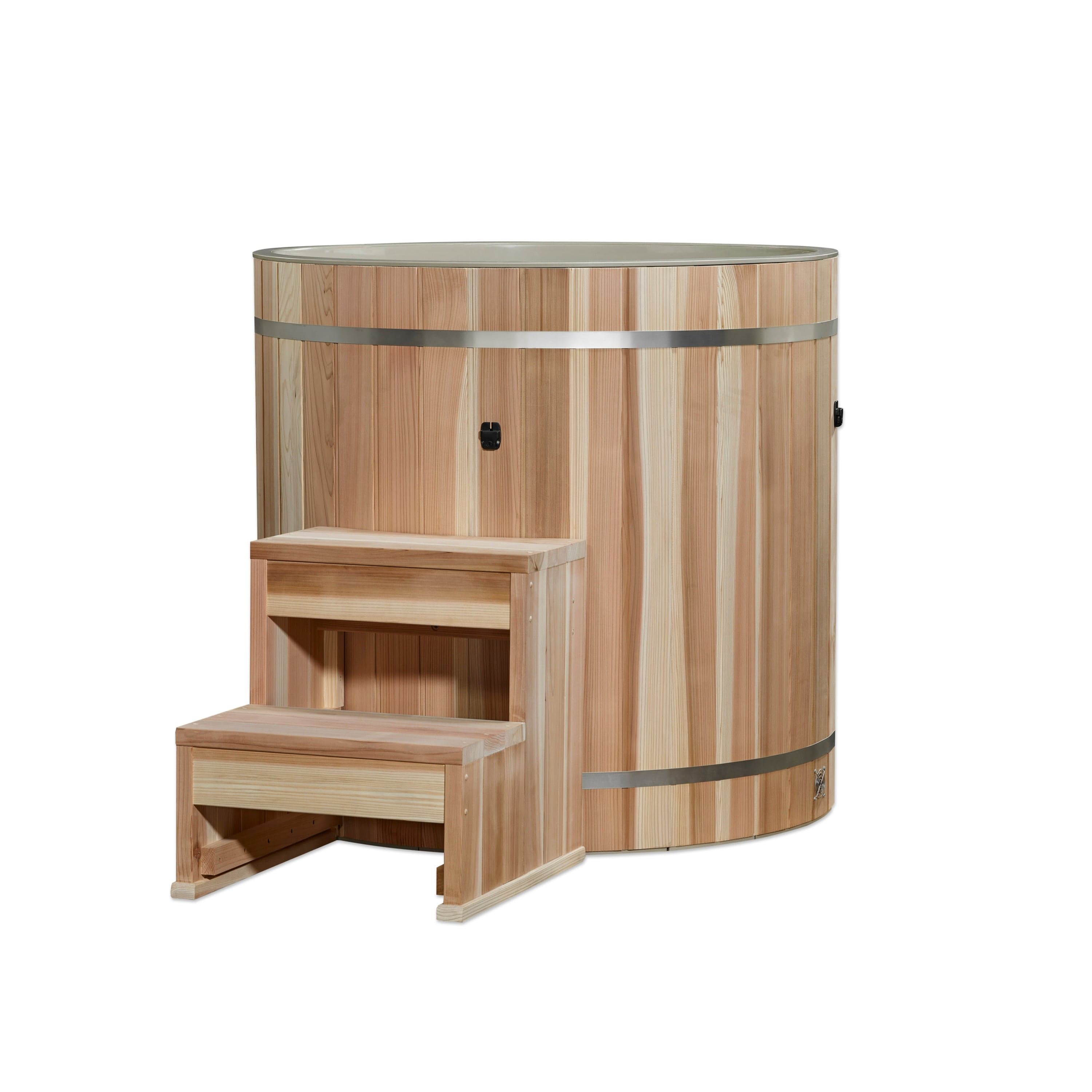 Dynamic Cold Therapy Pacific Cedar Barrel Cold Plunge Tub - photo 3 of 5