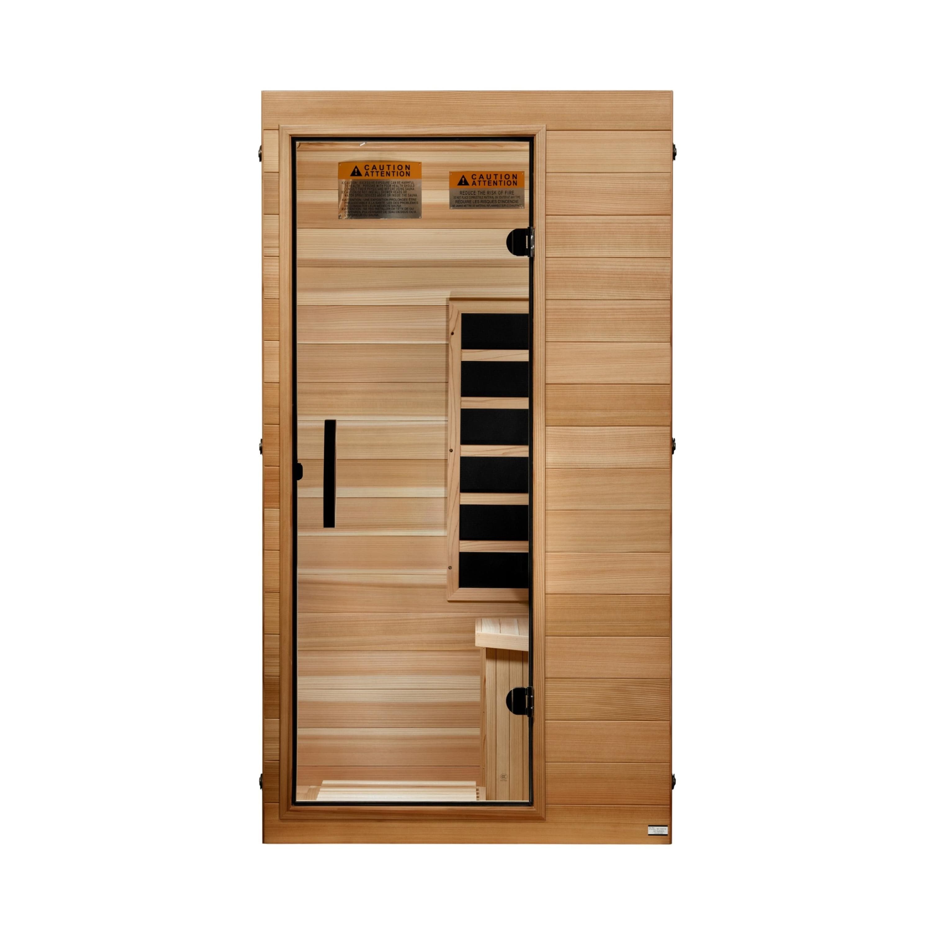 Dynamic Sicily 1 Person Ultra Low EMF Infrared Sauna - photo 2 of 4
