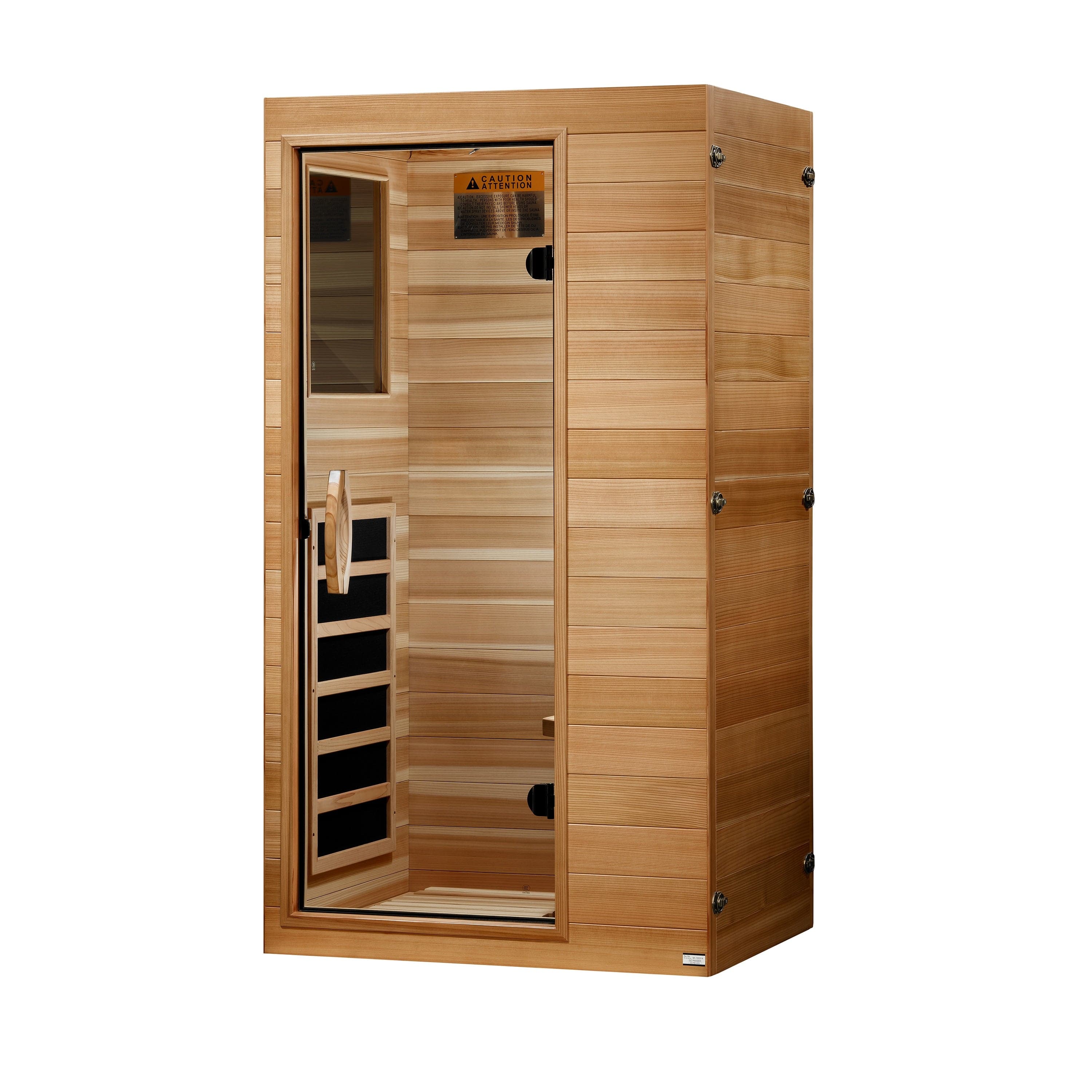 Dynamic Sicily 1 Person Ultra Low EMF Infrared Sauna - photo 3 of 4