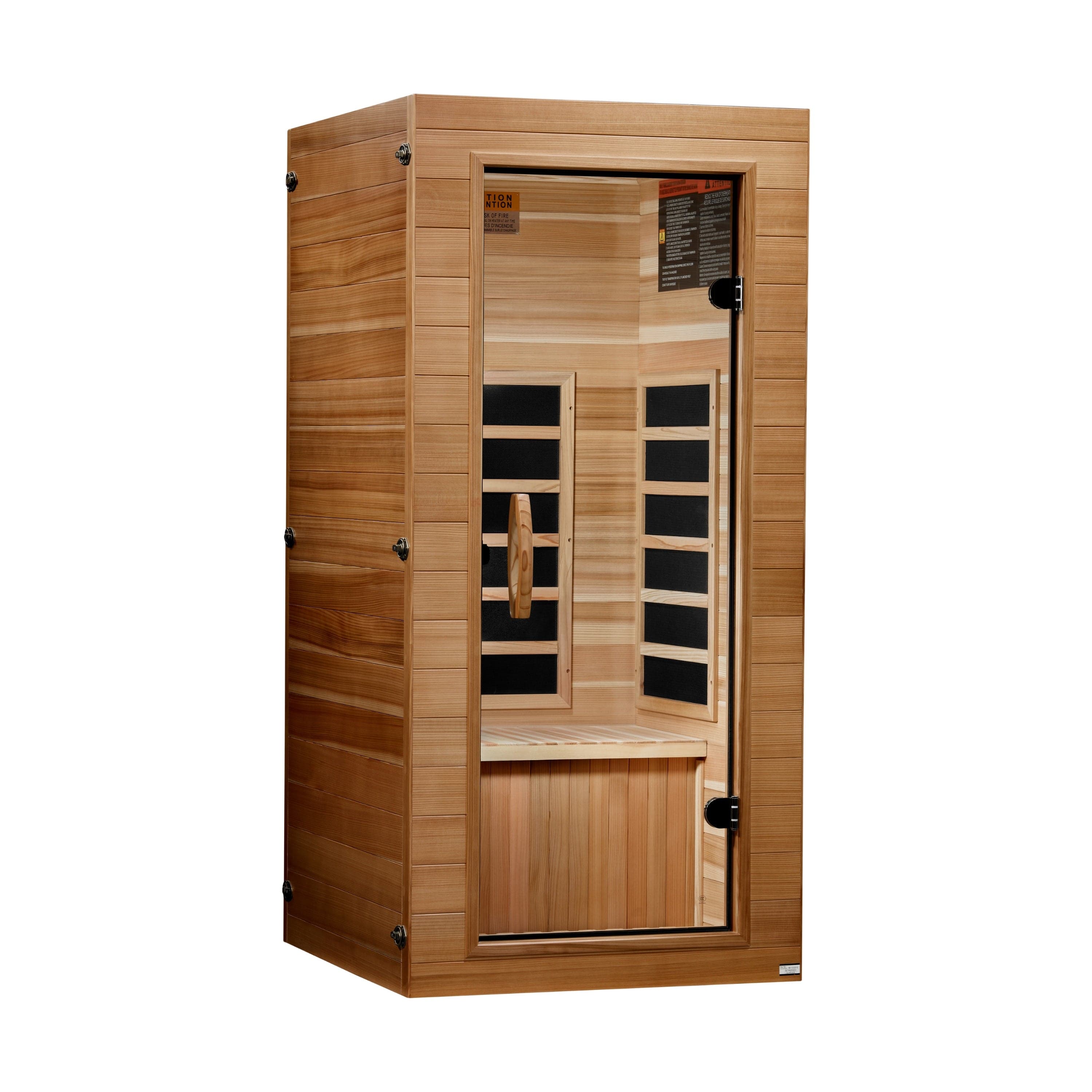 Dynamic Vero 1 Person Ultra Low EMF Infrared Sauna - photo 1 of 4