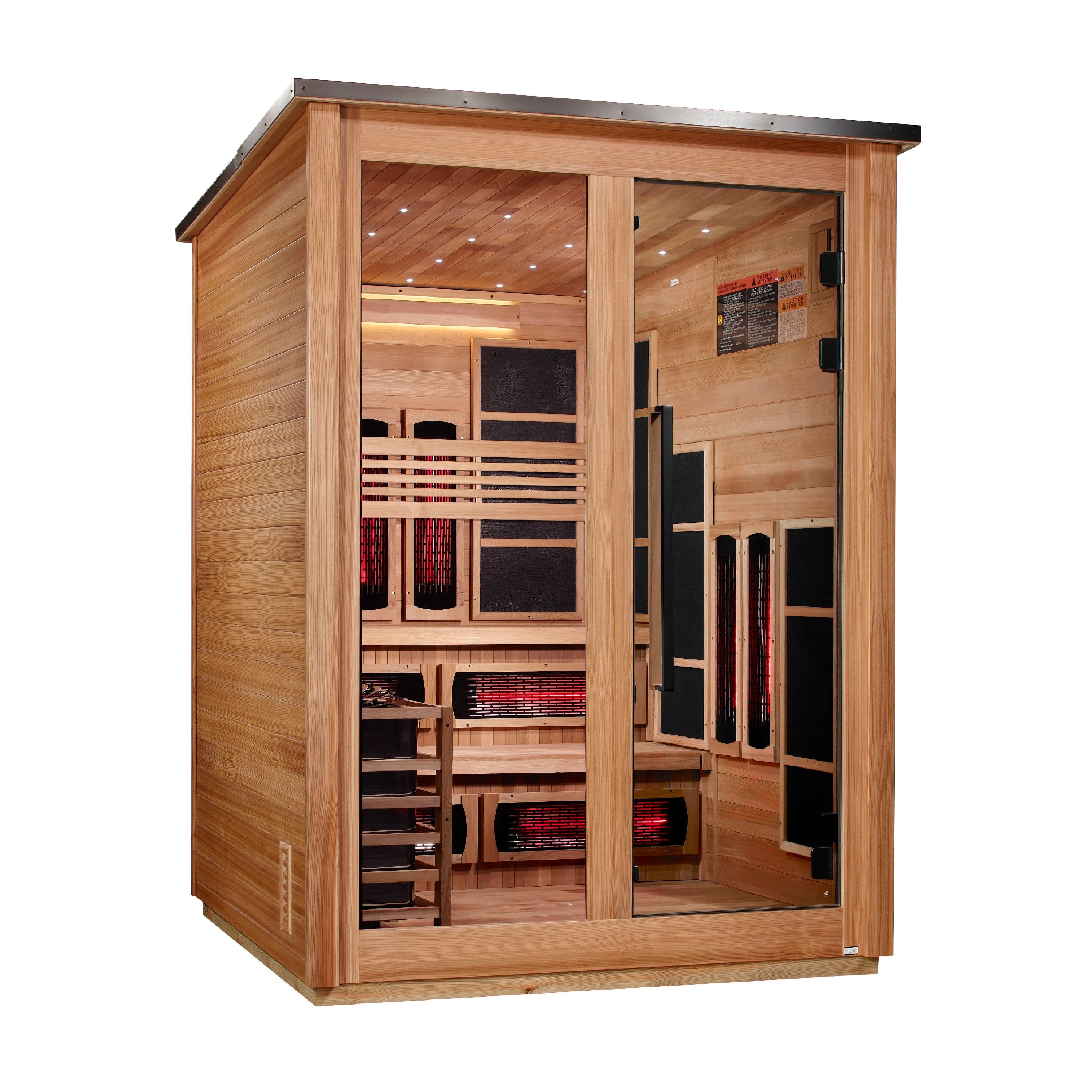 Golden Designs Kaskinen 6 Person Hybrid Outdoor Sauna - photo 3 of 3