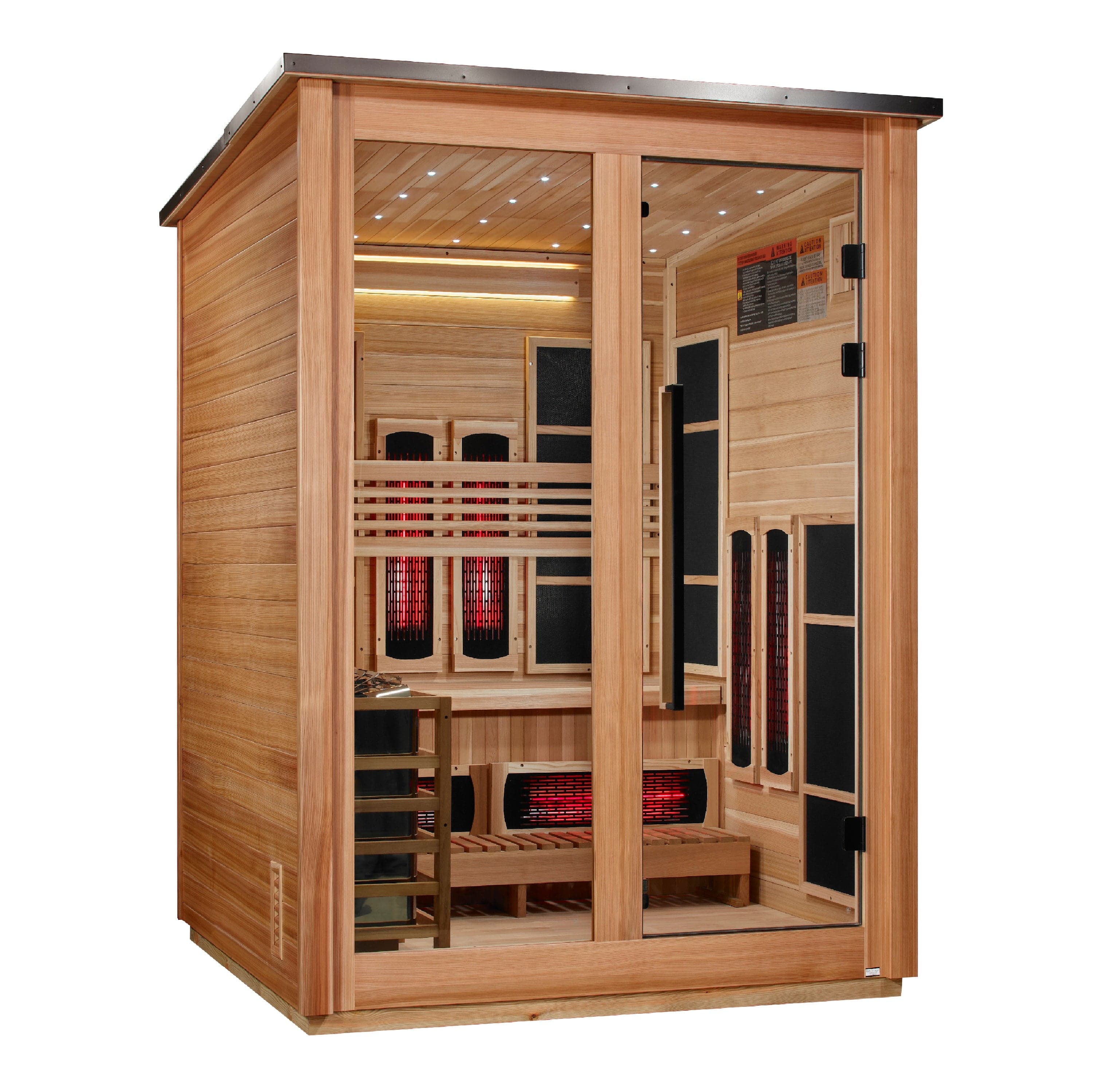 Golden Designs Loviisa 3 Person Hybrid Outdoor Sauna - photo 3 of 3