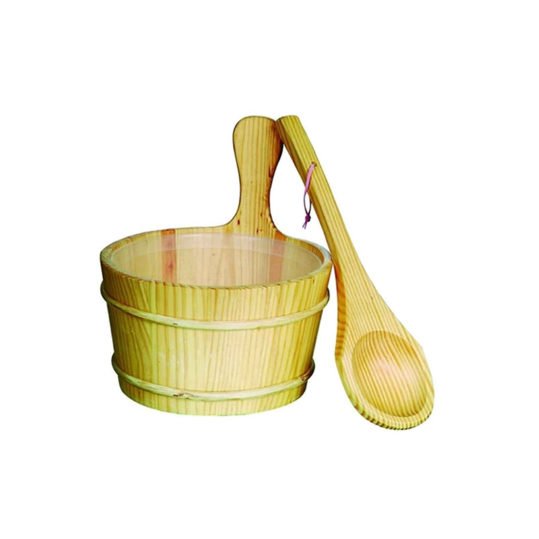 Aleko 4 Person 4.5 kW Cedar Wet Dry Outdoor Traditional Sauna - Image 4