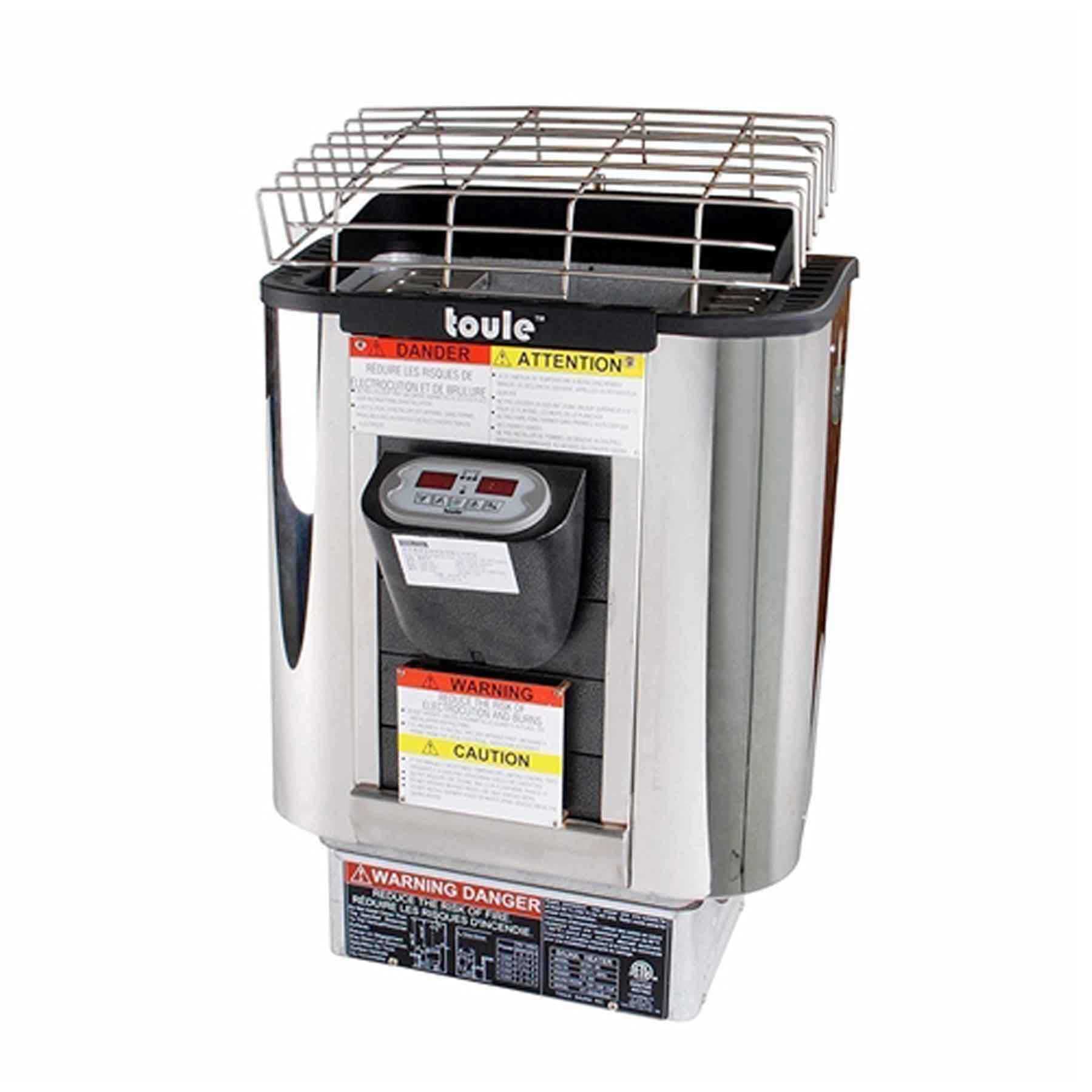 Aleko 8 Person 9 kW Cedar Wet Dry Outdoor Traditional Sauna - Image 10