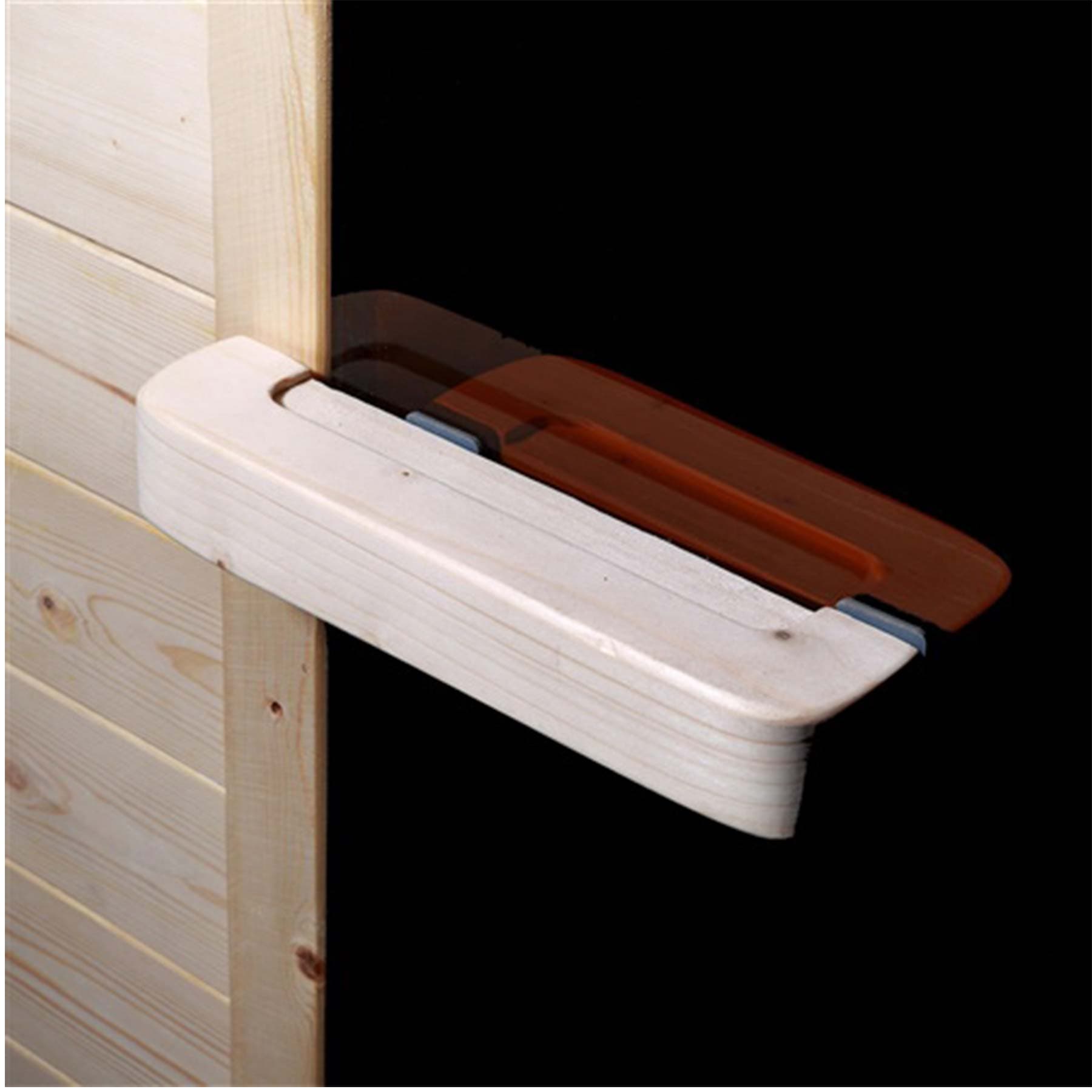 Aleko 4 Person 4.5 kW White Pine Outdoor and Indoor Barrel Sauna - Image 3