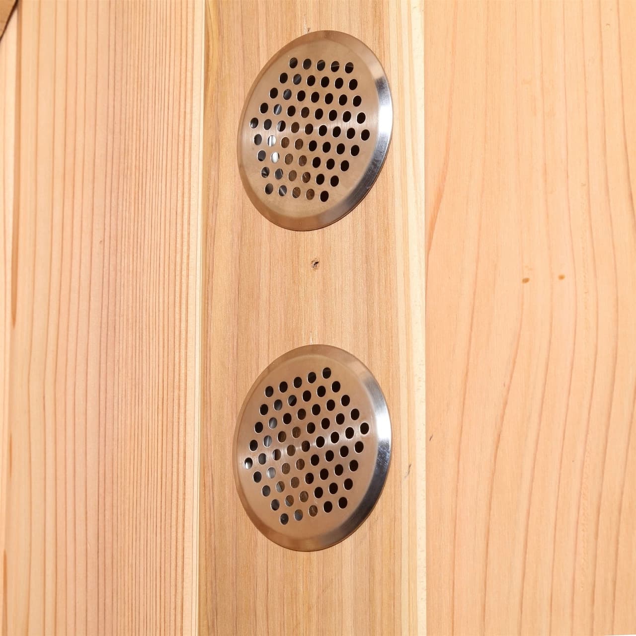 Aleko 6 Person 6 kW Rustic Cedar Shingle Outdoor Barrel Sauna - Image 5