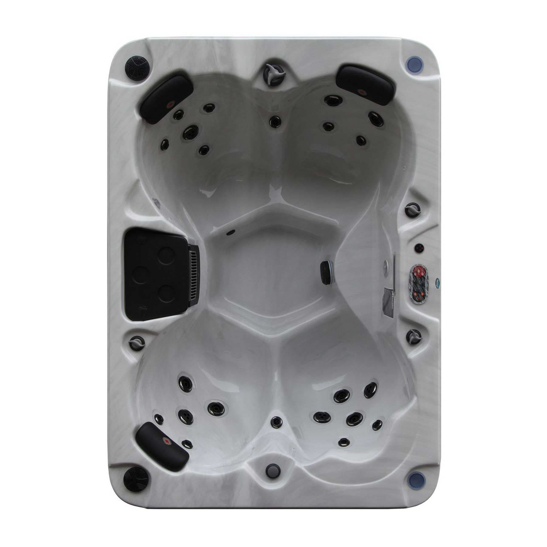 Canadian Spa Calgary 4 Person 24 Jetted 1.5 kW Plug And Play Hot Tub - Image 1