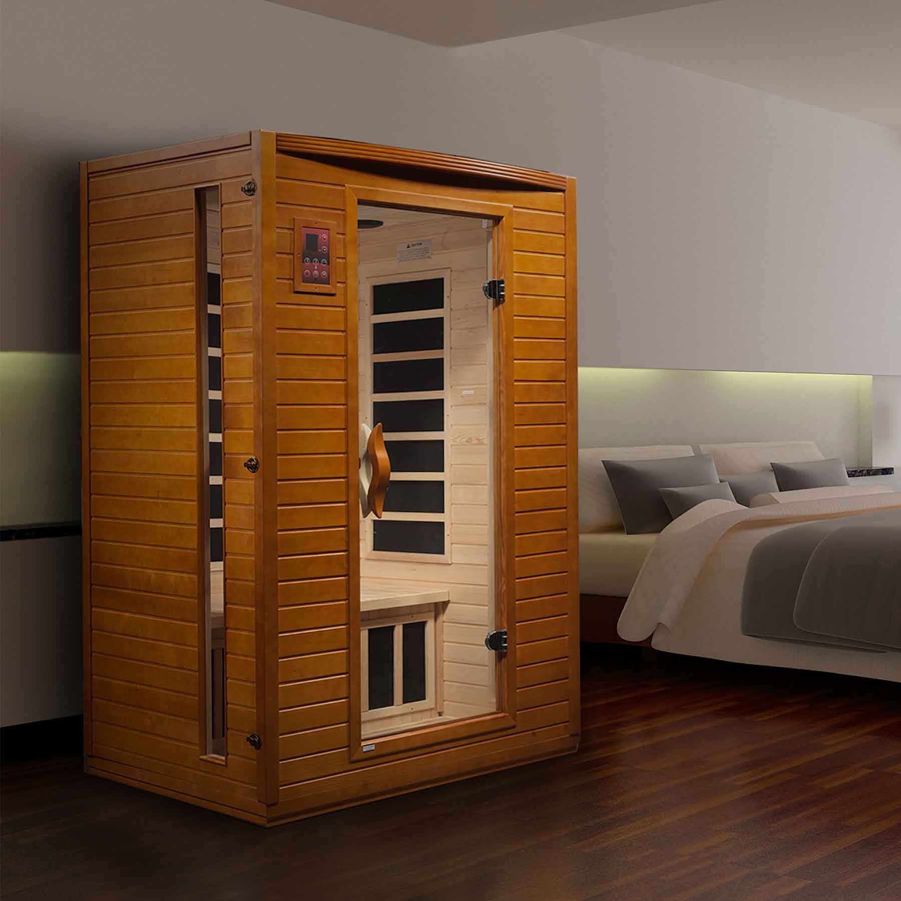 Dynamic Versailles 2 Person Low EMF Indoor FAR Infrared Sauna - Image 10