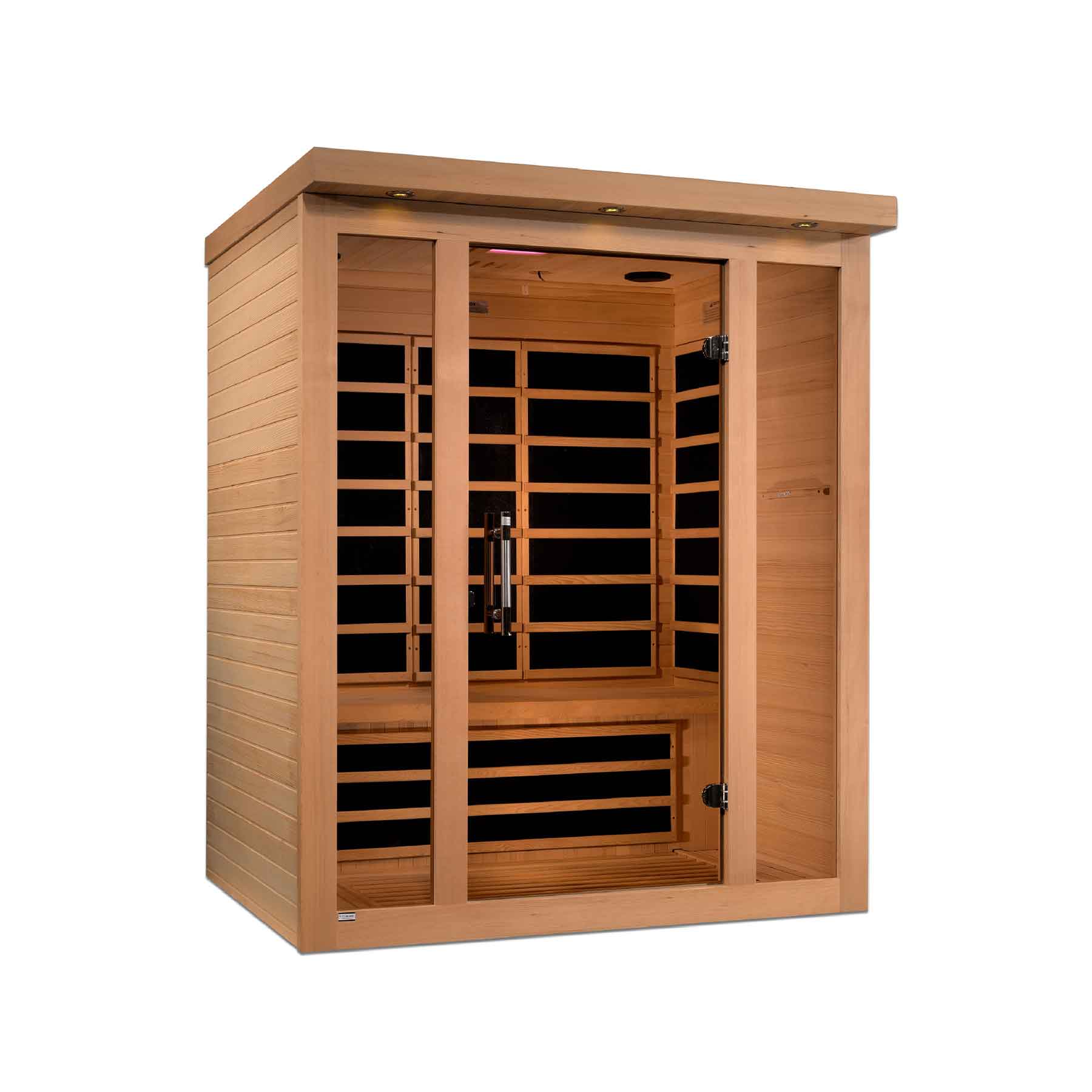 Dynamic Vila 3 Person Ultra Low EMF Indoor Infrared Sauna - Image 2