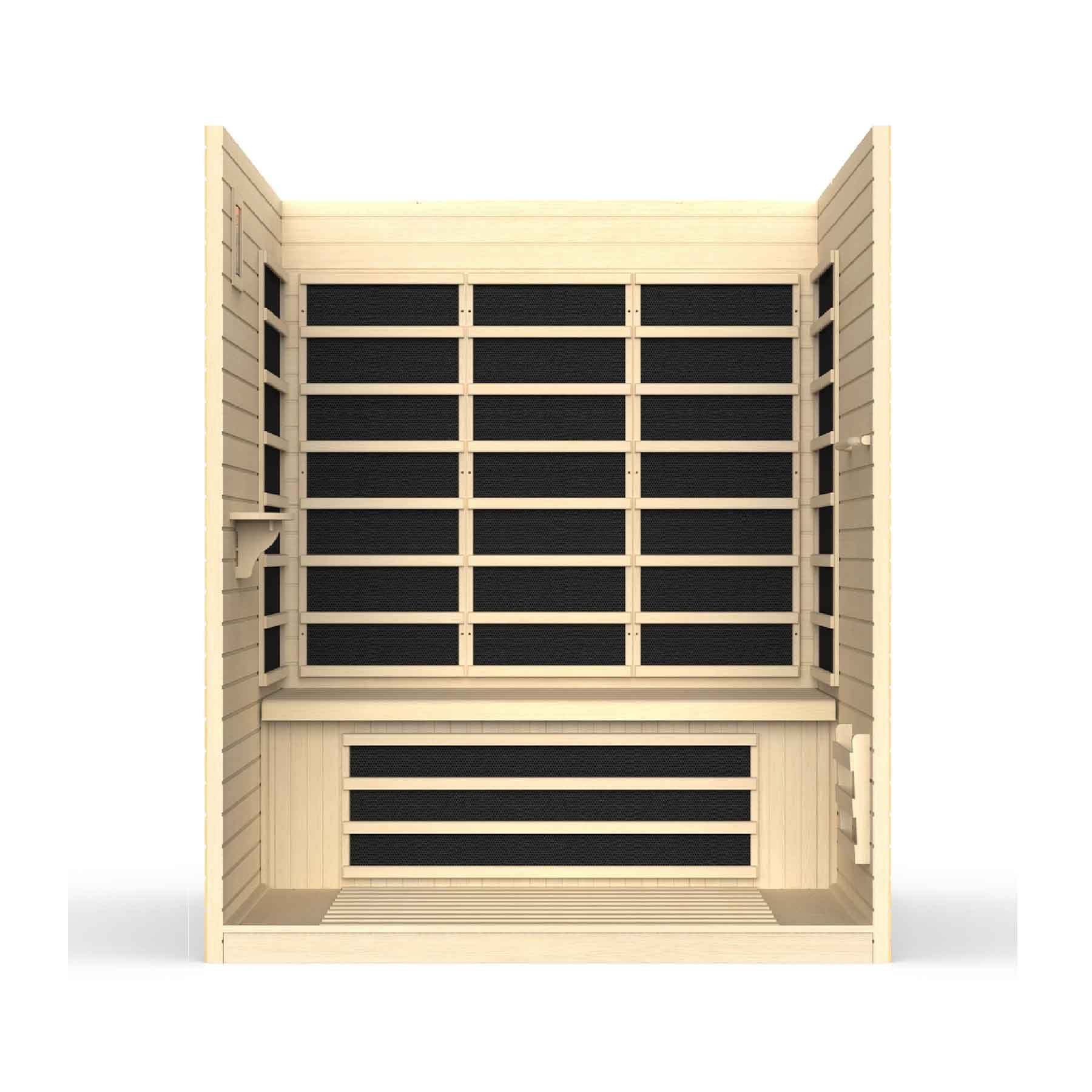 Dynamic Vila 3 Person Ultra Low EMF Indoor Infrared Sauna - Image 3