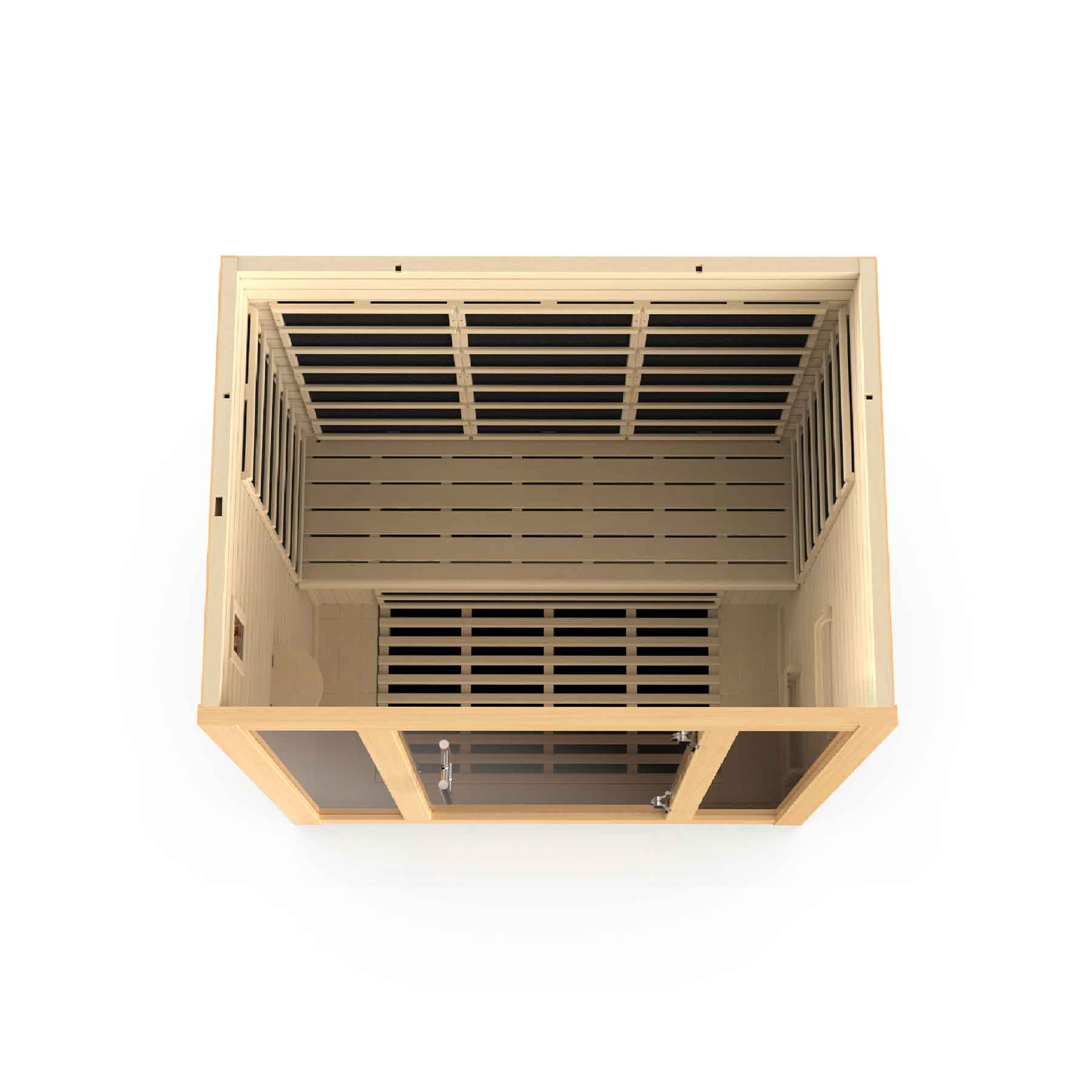 Dynamic Vila 3 Person Ultra Low EMF Indoor Infrared Sauna - Image 4