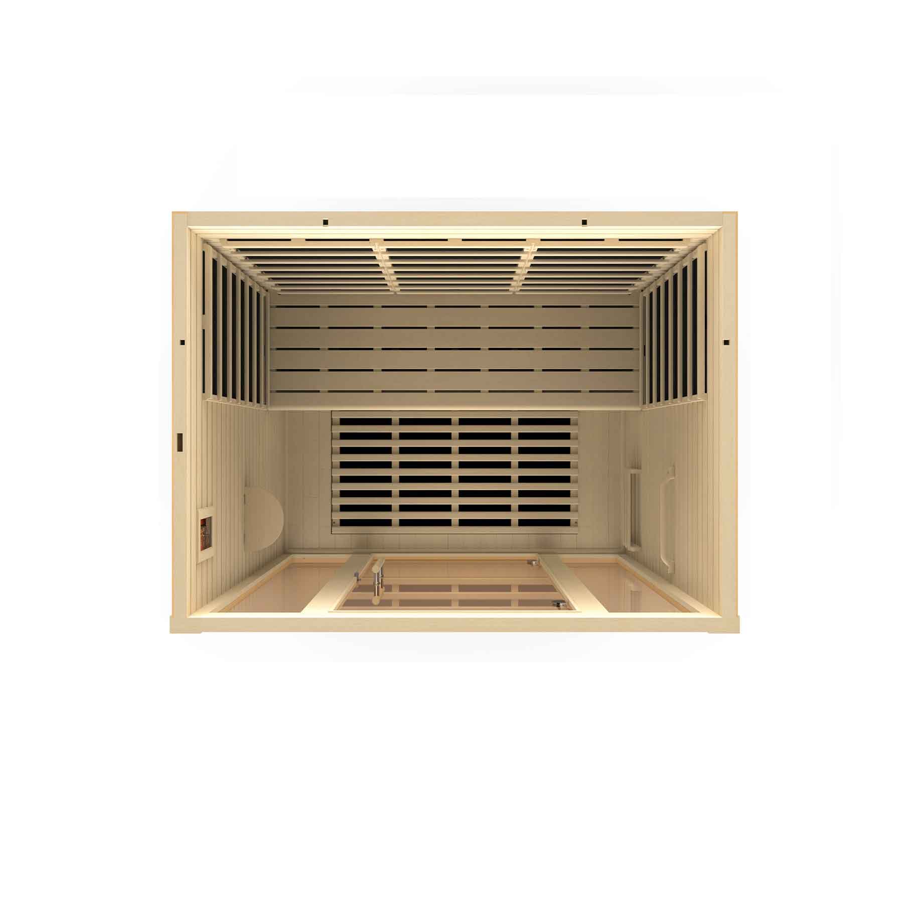 Dynamic Vila 3 Person Ultra Low EMF Indoor Infrared Sauna - Image 5