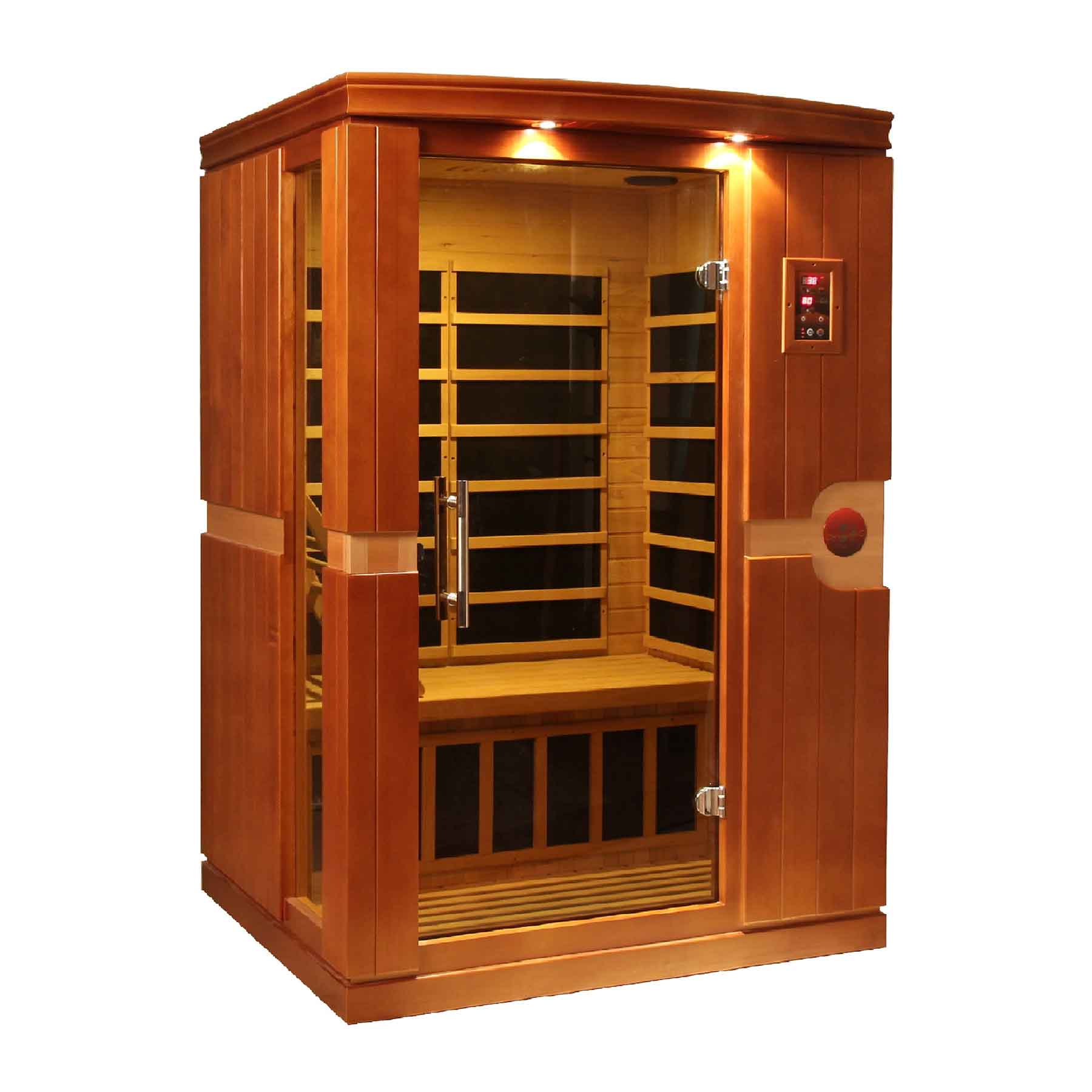 Dynamic Venice 2 Person Low EMF Indoor FAR Infrared Sauna - Image 3