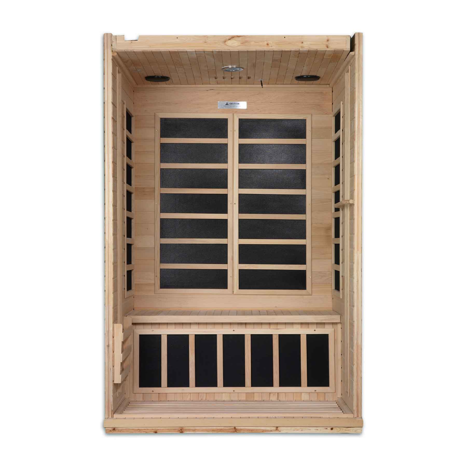 Dynamic Venice 2 Person Low EMF Indoor FAR Infrared Sauna - Image 4
