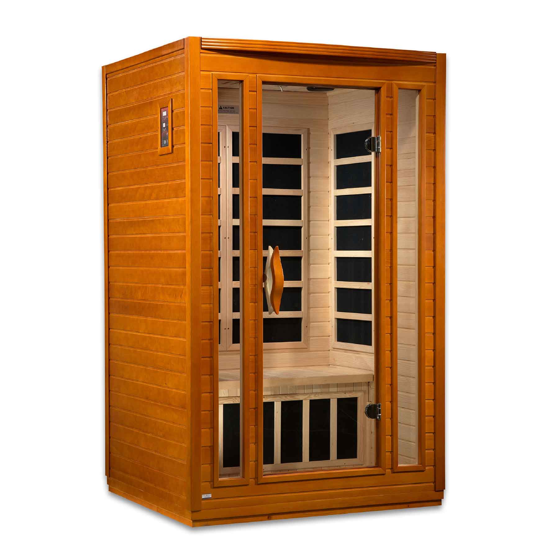 Dynamic San Marino 2 Person Low EMF Indoor FAR Infrared Sauna - Image 2