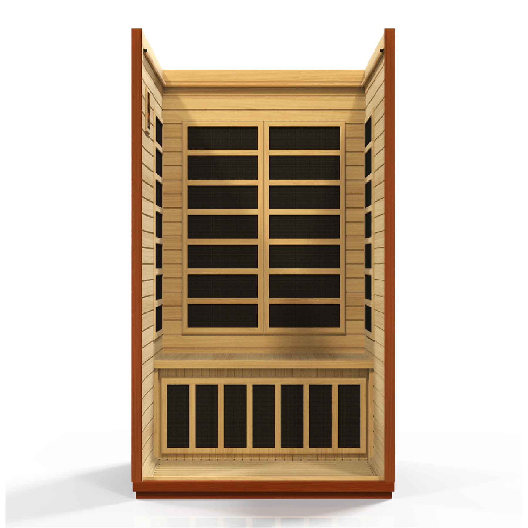 Dynamic San Marino 2 Person Low EMF Indoor FAR Infrared Sauna - Image 3