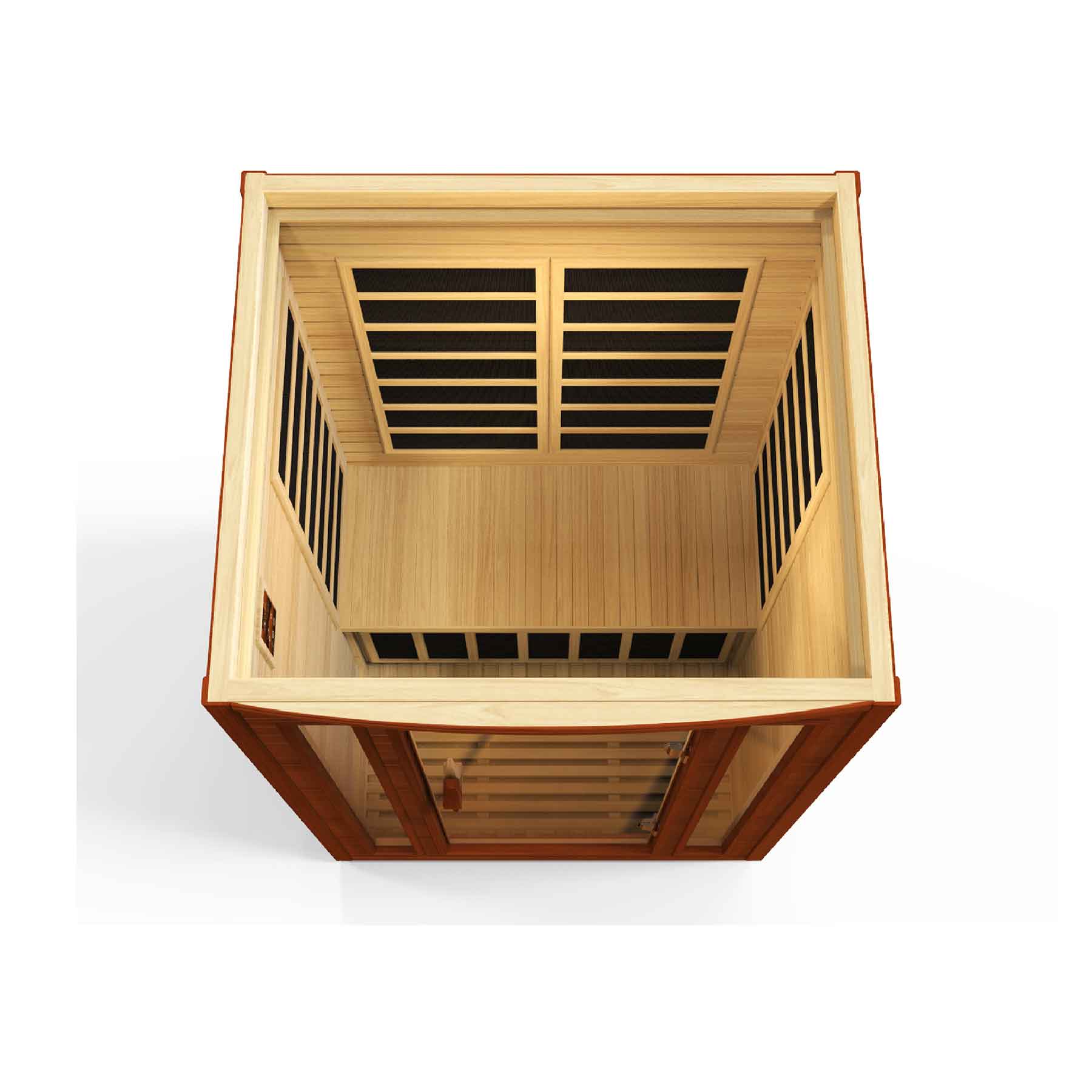 Dynamic San Marino 2 Person Low EMF Indoor FAR Infrared Sauna - Image 4