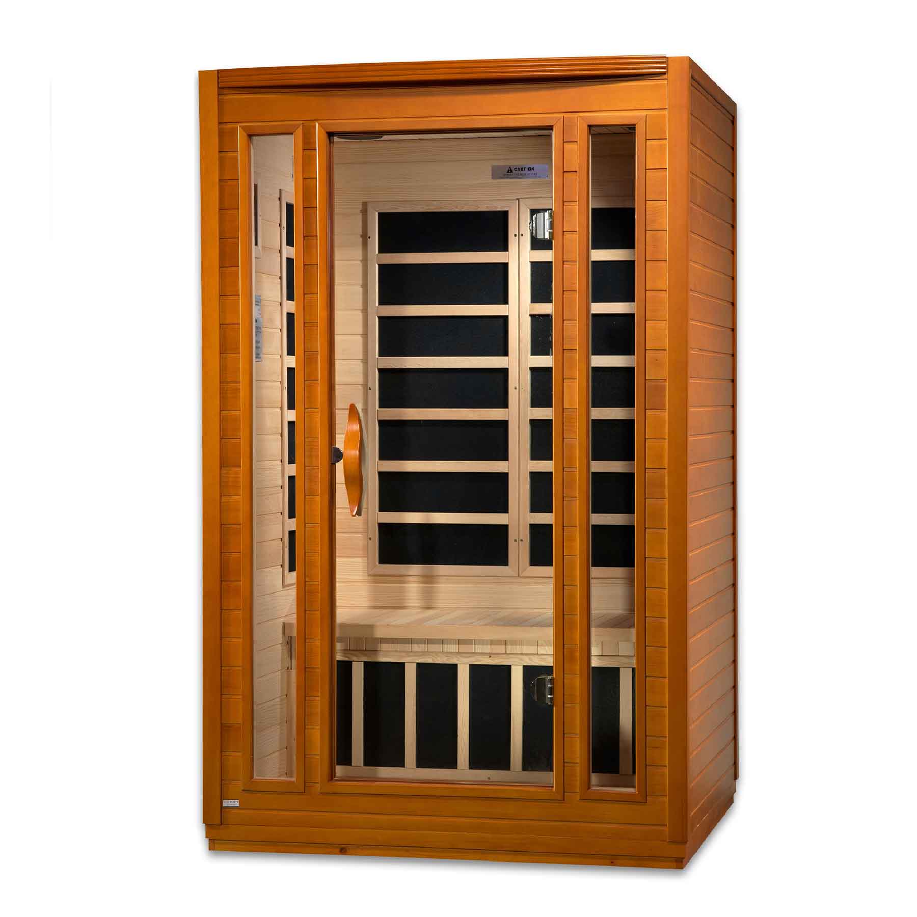 Dynamic San Marino 2 Person Low EMF Indoor FAR Infrared Sauna - Image 9