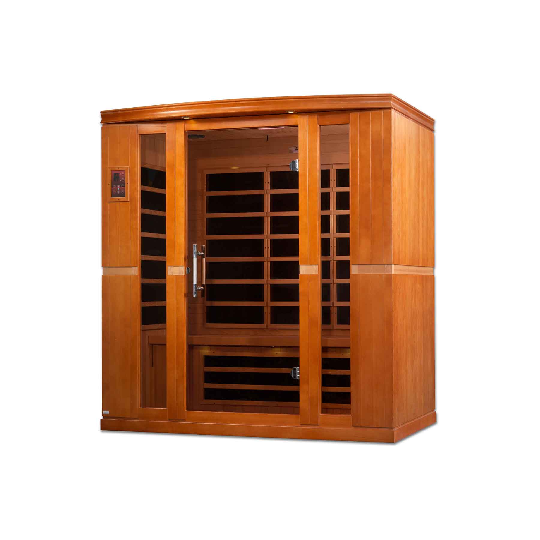 Dynamic Bergamo 4 Person Low EMF Indoor FAR Infrared Sauna - Image 1