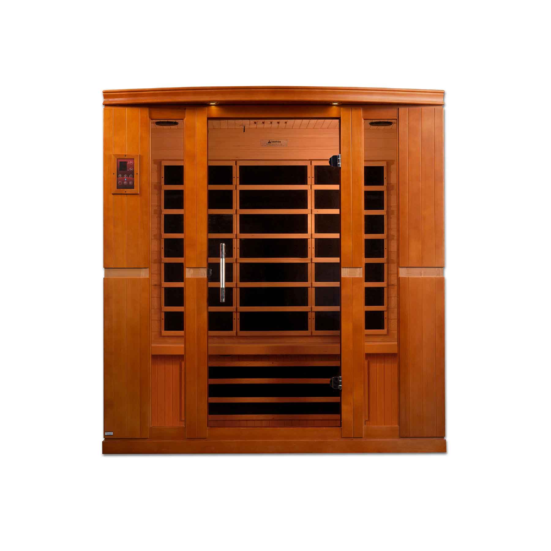 Dynamic Bergamo 4 Person Low EMF Indoor FAR Infrared Sauna - Image 2
