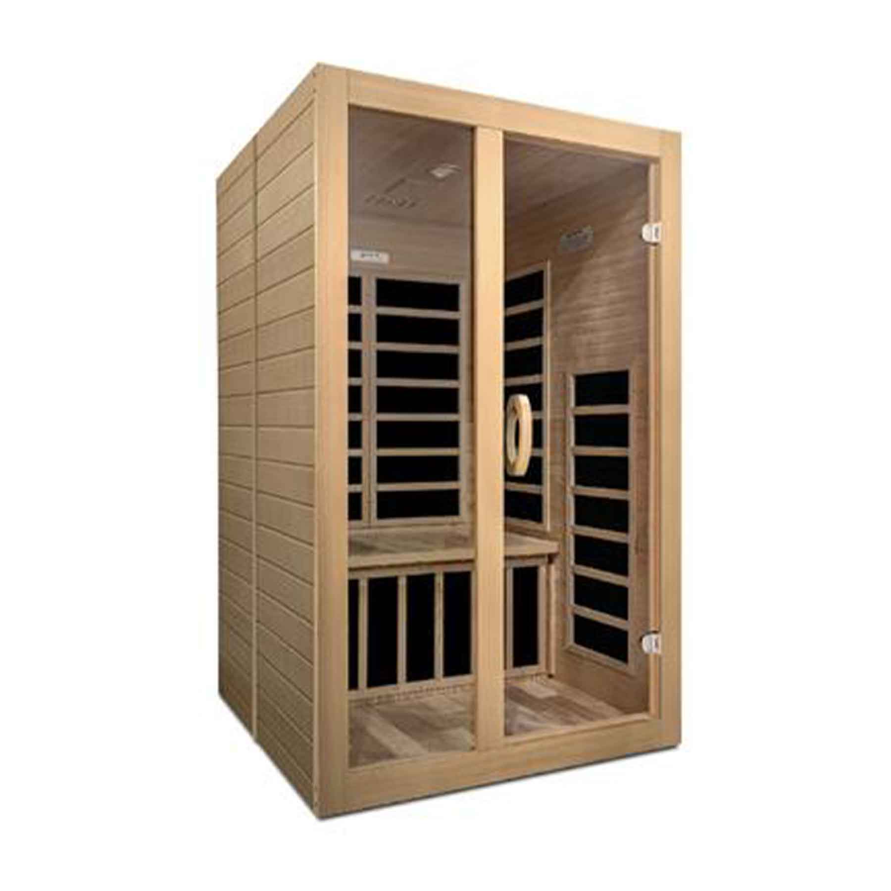 Dynamic Santiago 2 Person Low EMF Indoor FAR Infrared Sauna - Image 2