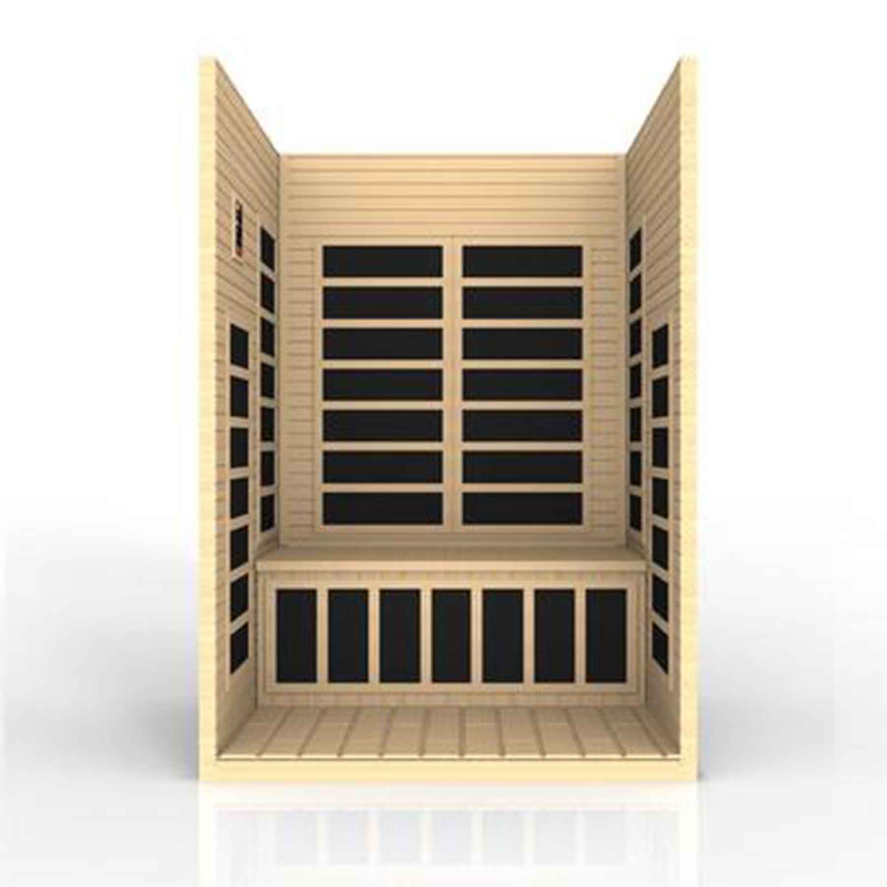 Dynamic Santiago 2 Person Low EMF Indoor FAR Infrared Sauna - Image 6