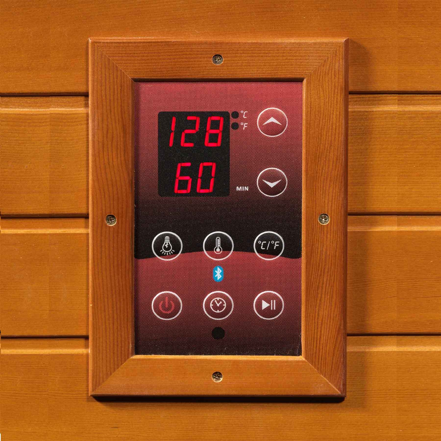 Dynamic Cardoba 2 Person Full Spectrum Ultra Low EMF Indoor Infrared Sauna - Image 6