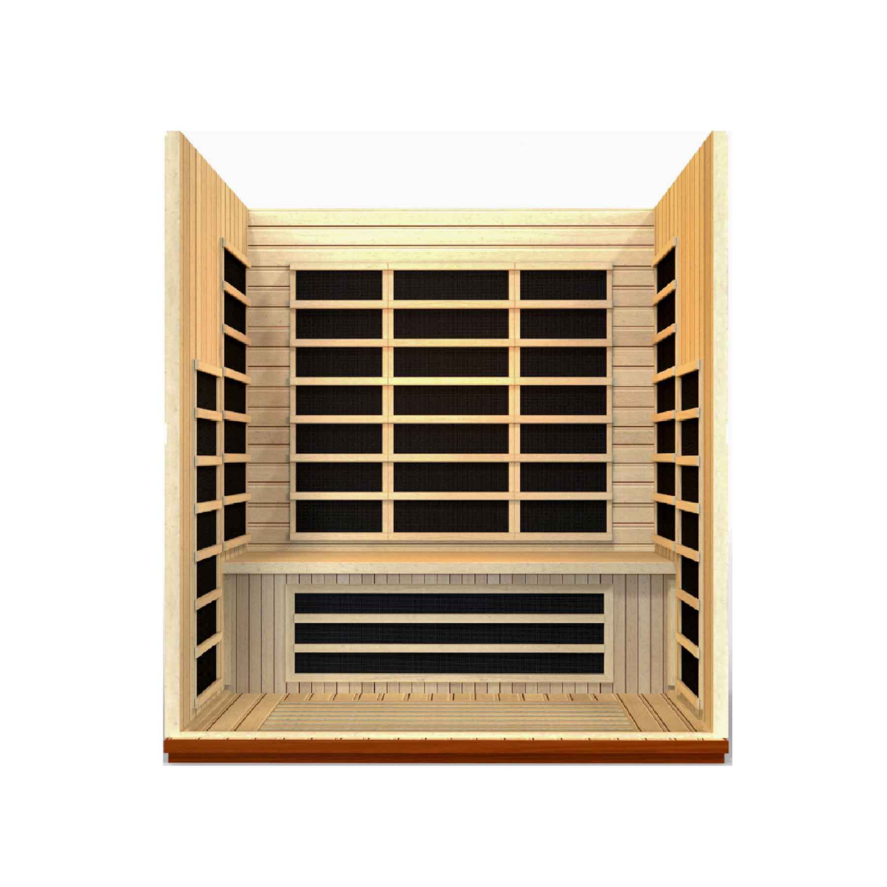 Dynamic Lugano 3 Person Low EMF Indoor FAR Infrared Sauna - Image 3