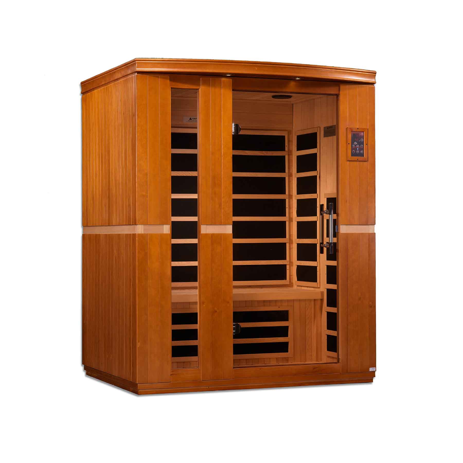 Dynamic Lugano 3 Person Low EMF Indoor FAR Infrared Sauna - Image 9