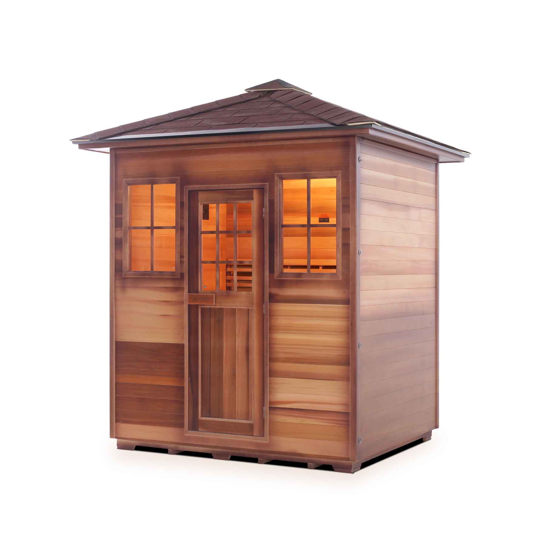 Enlighten Moonlight 4 Person  Outdoor Dry Traditional Sauna