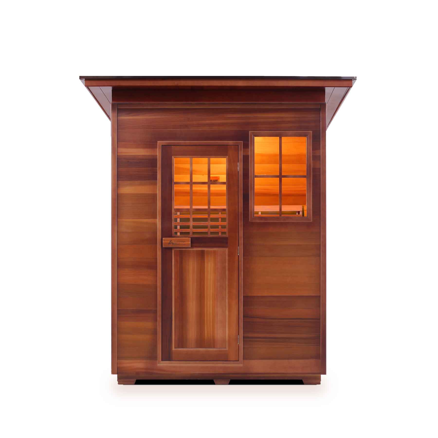 Enlighten Moonlight 3 Person  Outdoor Dry Traditional Sauna - Image 2