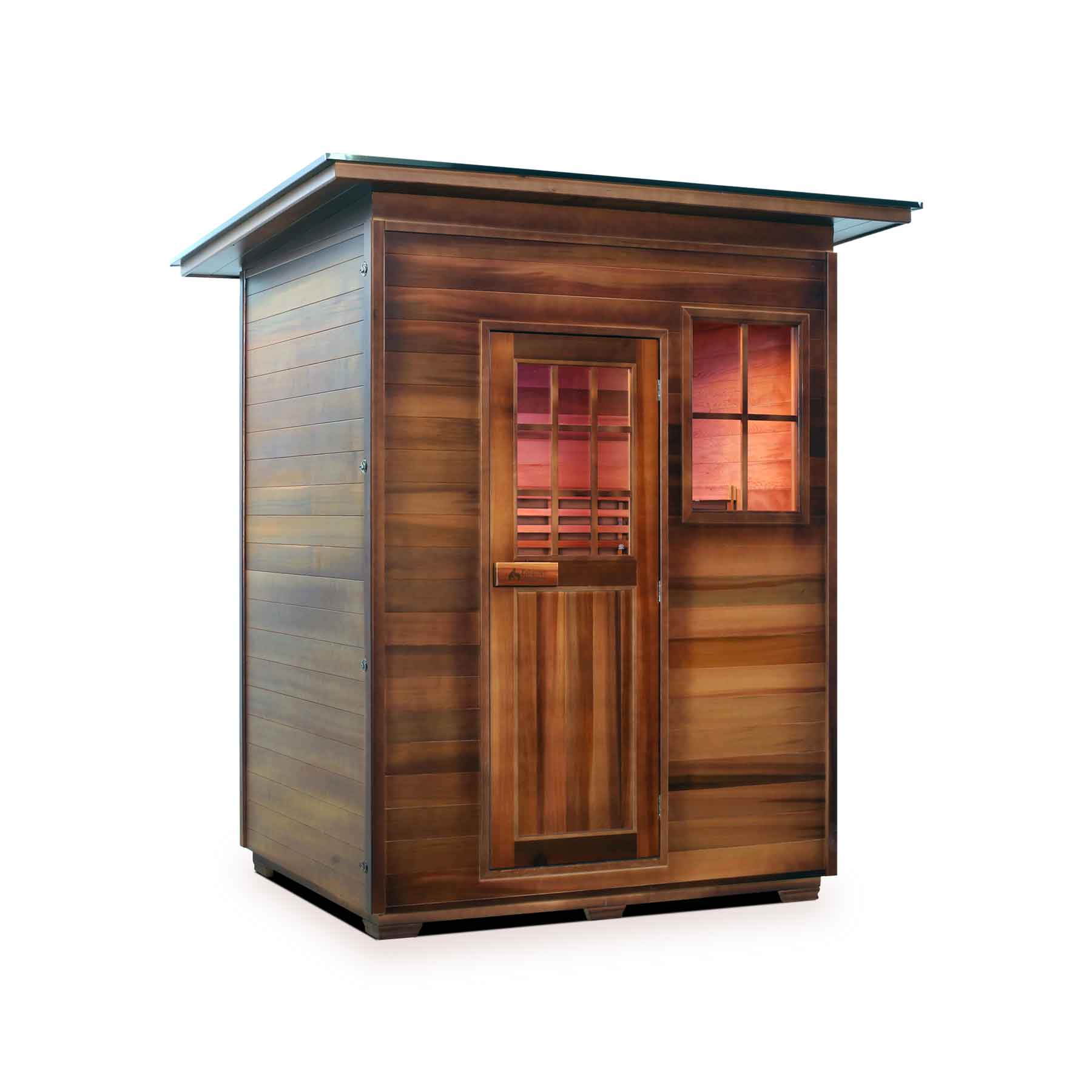 Enlighten Moonlight 3 Person  Outdoor Dry Traditional Sauna - Image 3