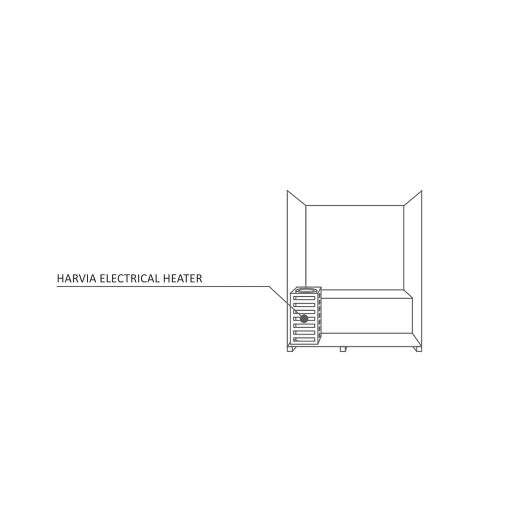 Enlighten Moonlight 3 Person  Outdoor Dry Traditional Sauna - Image 10