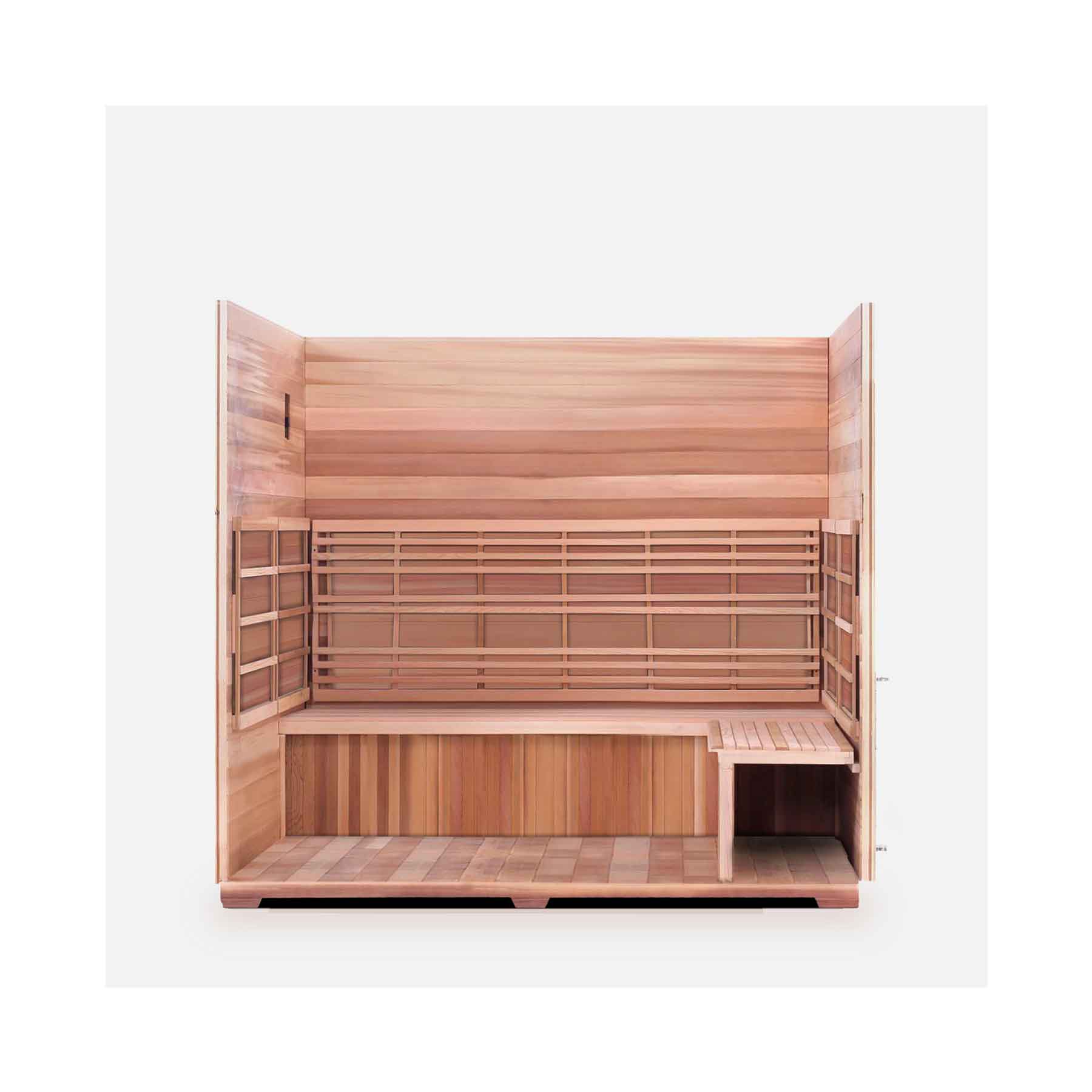 Enlighten Moonlight 5 Person  Outdoor Dry Traditional Sauna - Image 4