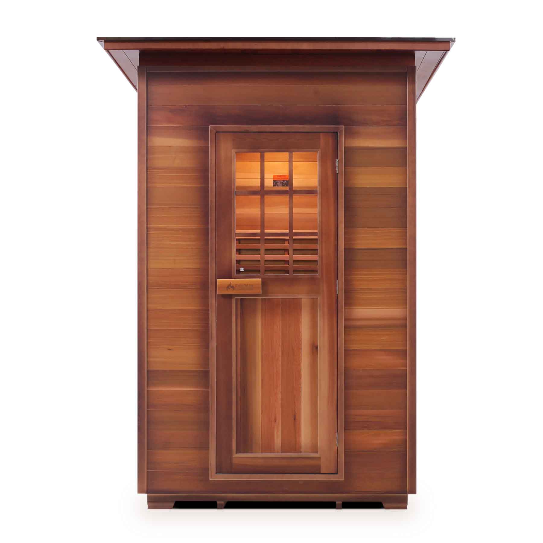 Enlighten Moonlight 2 Person  Outdoor Dry Traditional Sauna - Image 2