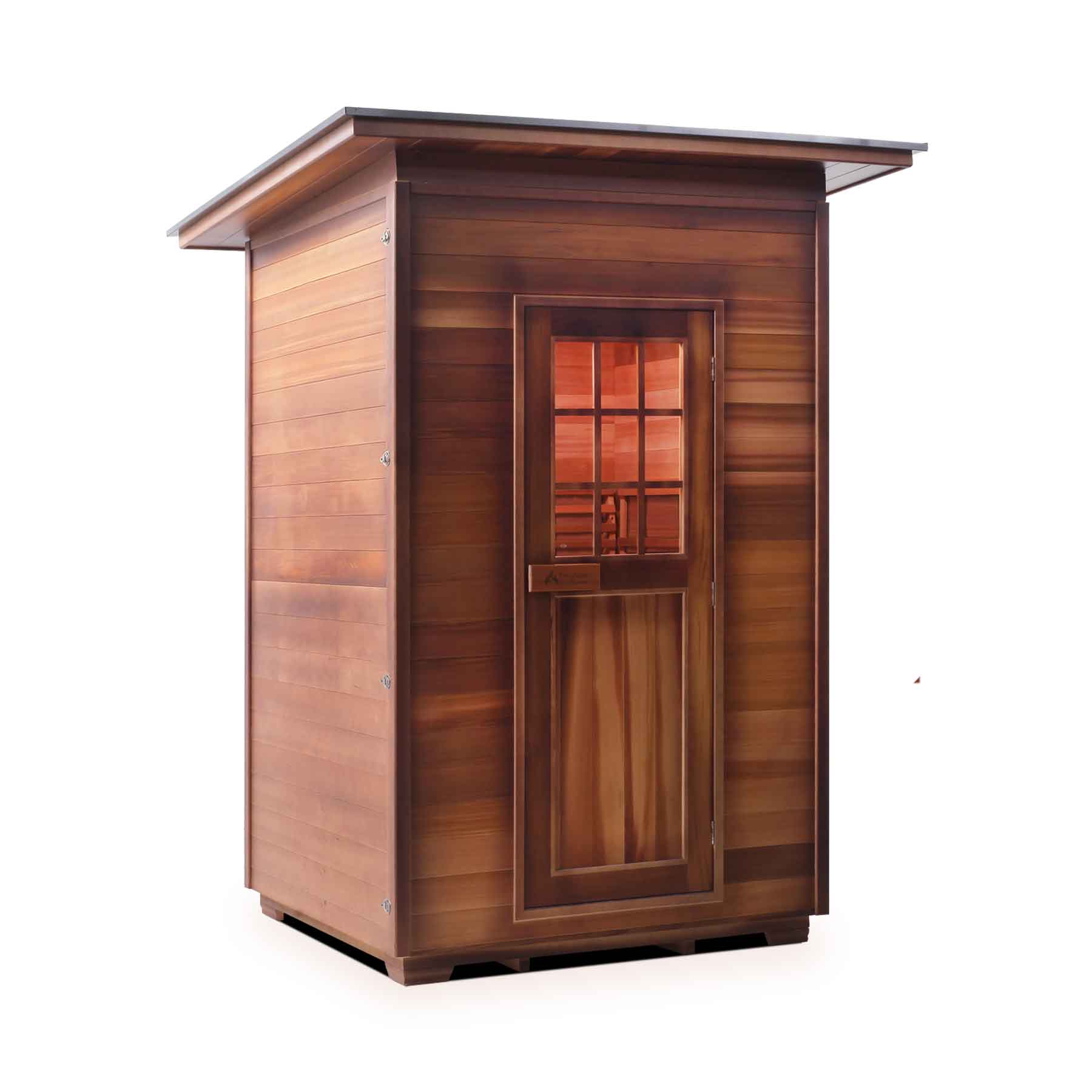 Enlighten Moonlight 2 Person  Outdoor Dry Traditional Sauna - Image 3
