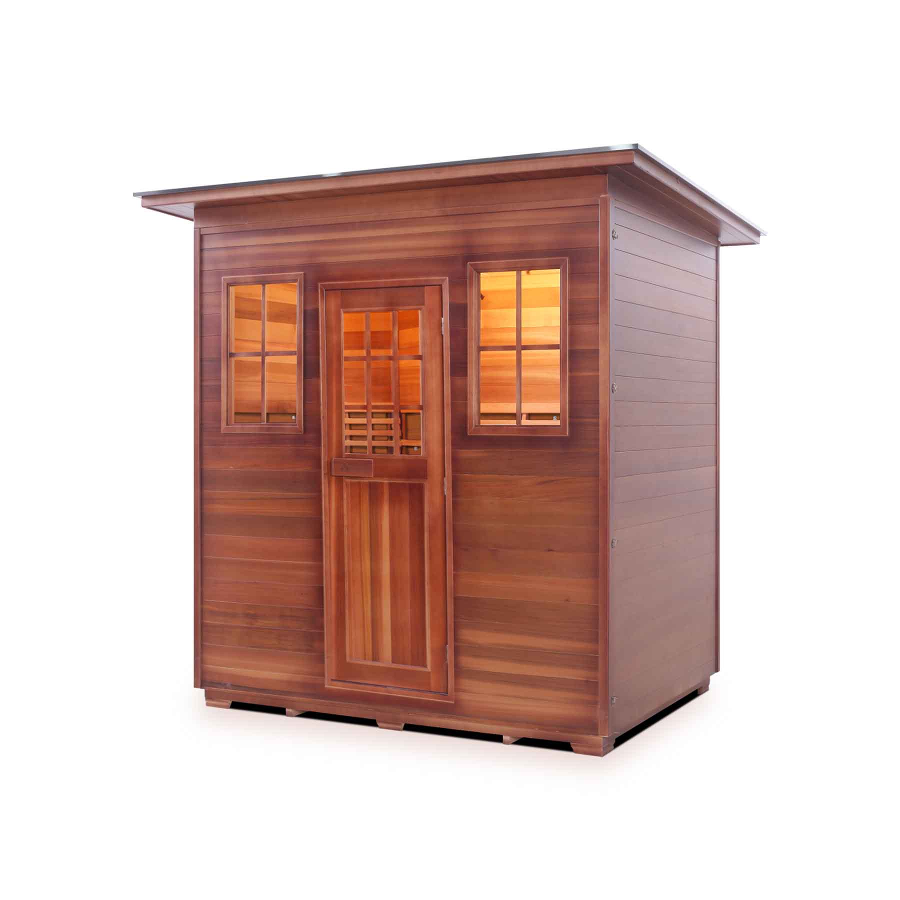 Enlighten Moonlight 5 Person  Outdoor Dry Traditional Sauna - Image 1