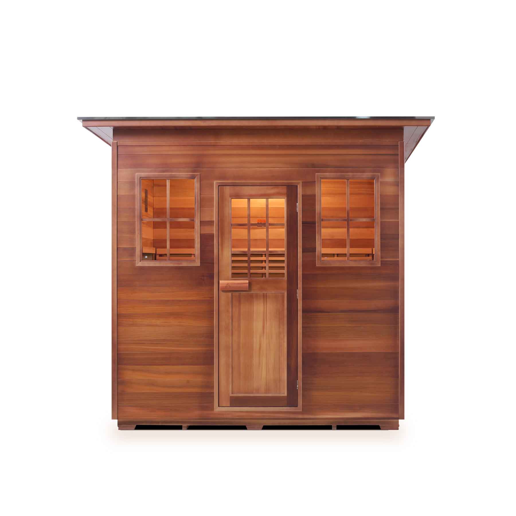 Enlighten Moonlight 5 Person  Outdoor Dry Traditional Sauna - Image 2