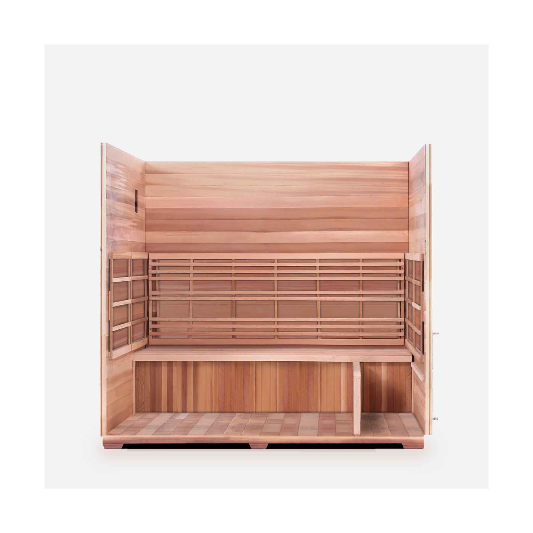 Enlighten Moonlight 5 Person  Outdoor Dry Traditional Sauna - Image 4