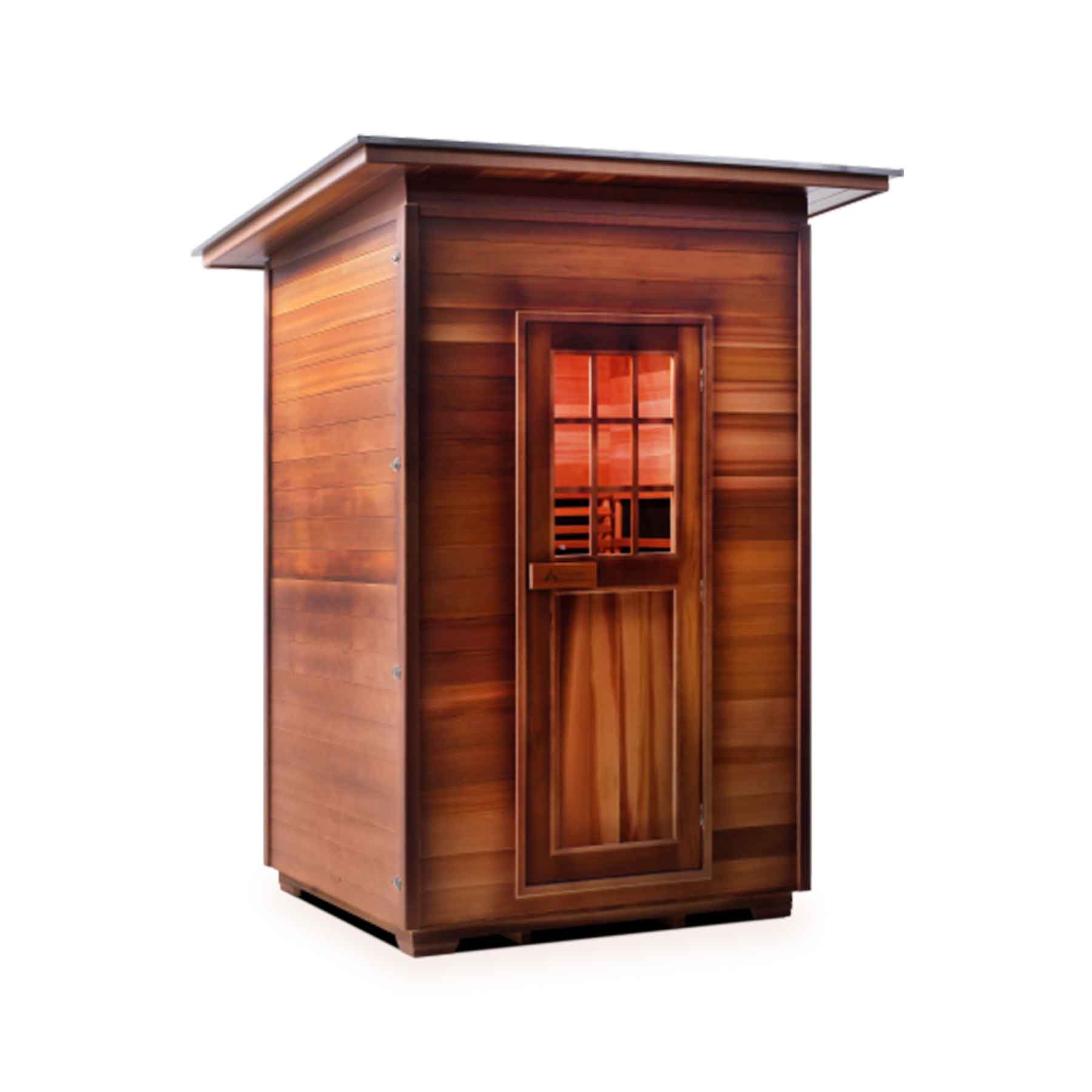 Enlighten Sierra 2 Person  Low EMF Outdoor Infrared Sauna - Image 3