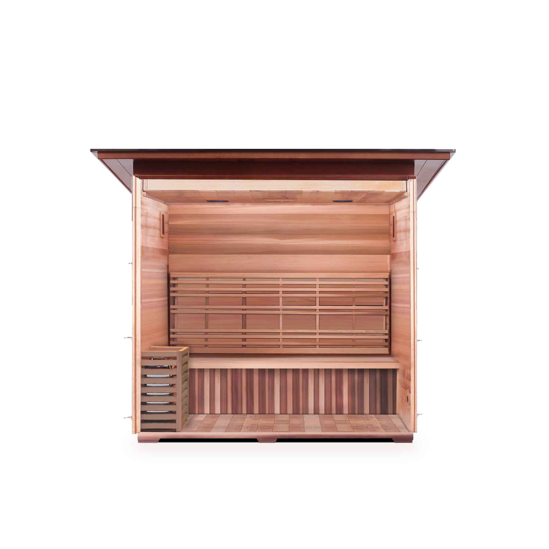 Enlighten Moonlight 4 Person  Outdoor Dry Traditional Sauna - Image 4