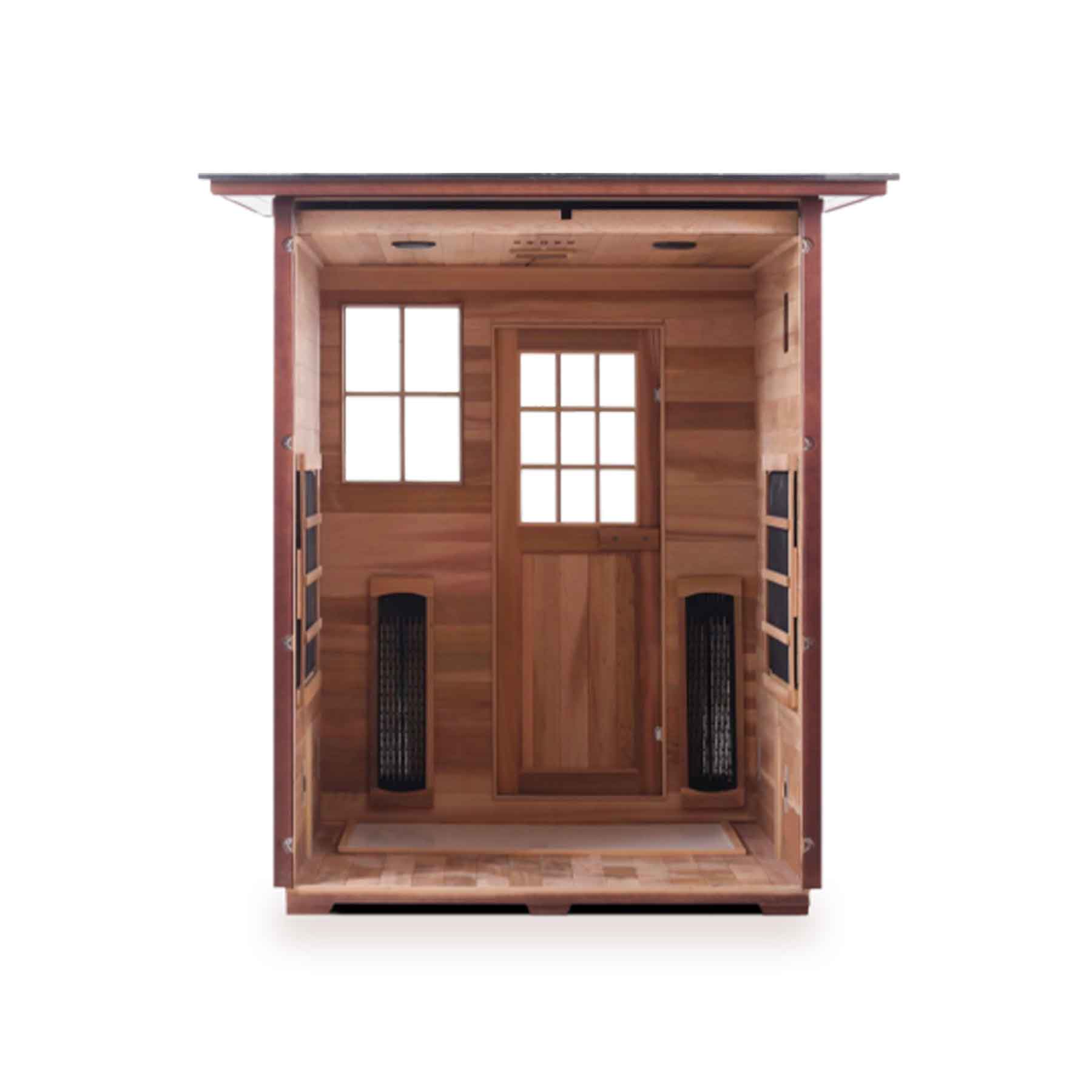 Enlighten Sierra 3 Person  Low EMF Outdoor Infrared Sauna - Image 6