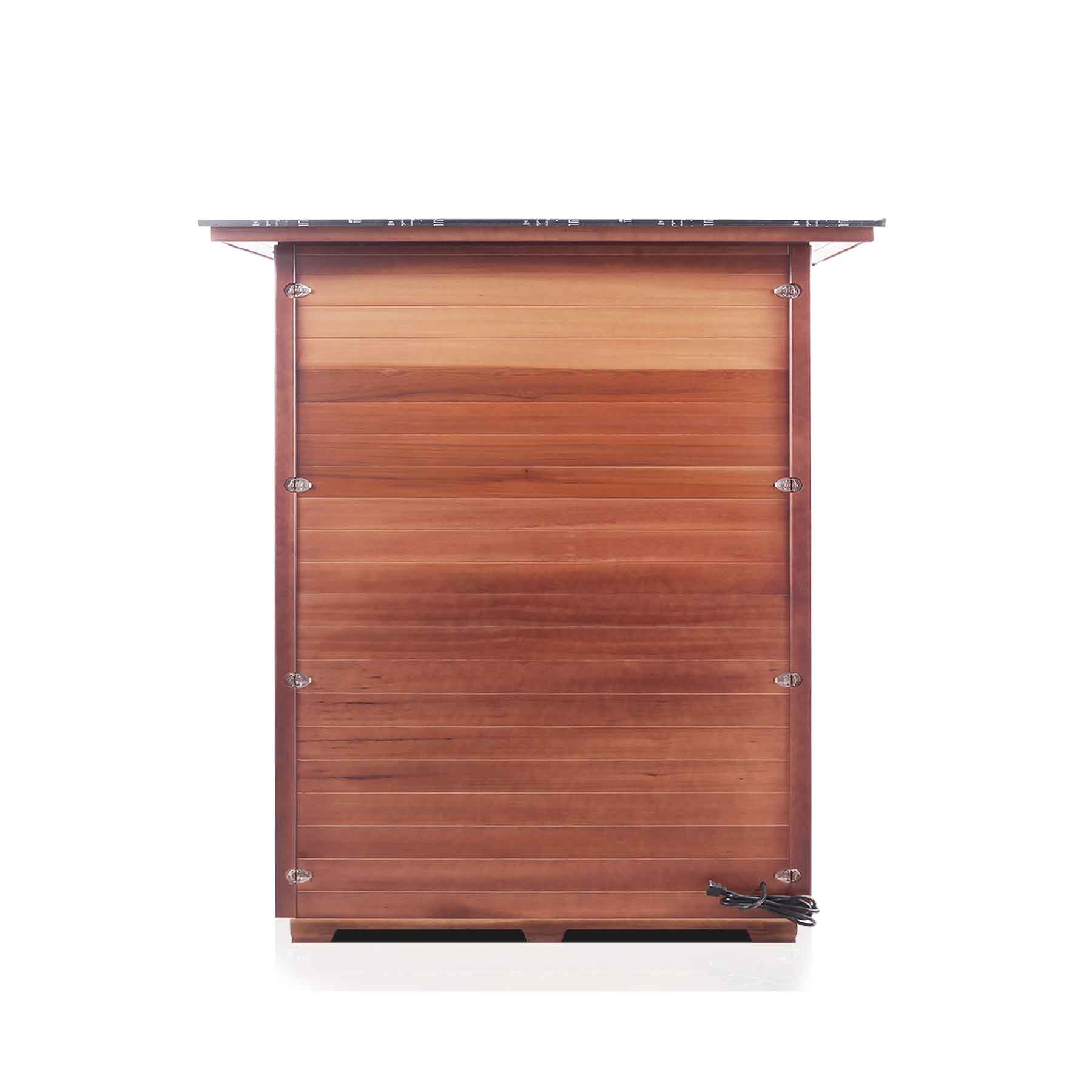 Enlighten Sierra 3 Person  Low EMF Outdoor Infrared Sauna - Image 8