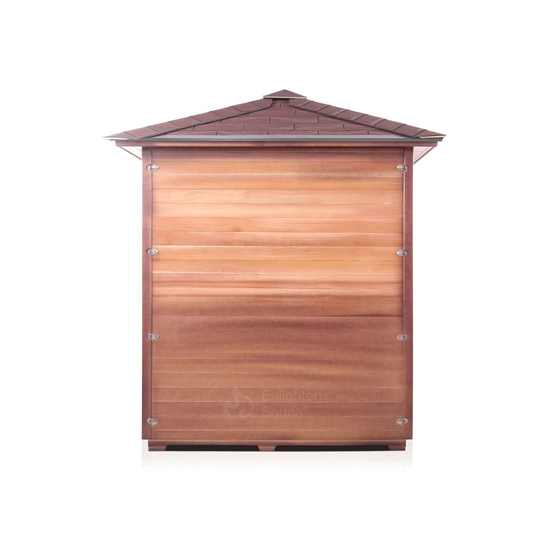 Enlighten Sierra 4 Person  Low EMF Outdoor Infrared Sauna - Image 31